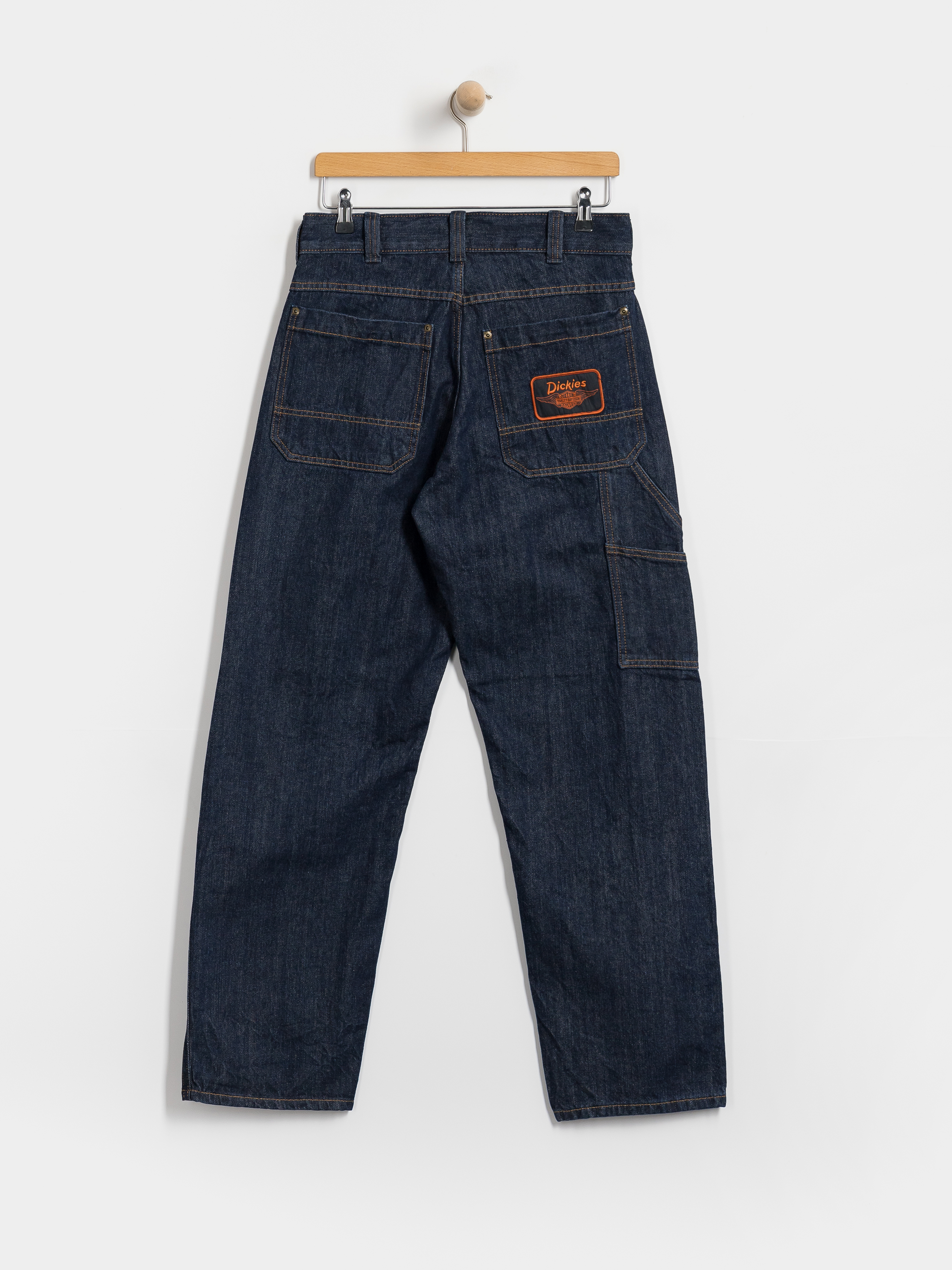 Dickies Hose X Harley Davidson Denim Carpenter (rinsed indigo blue)