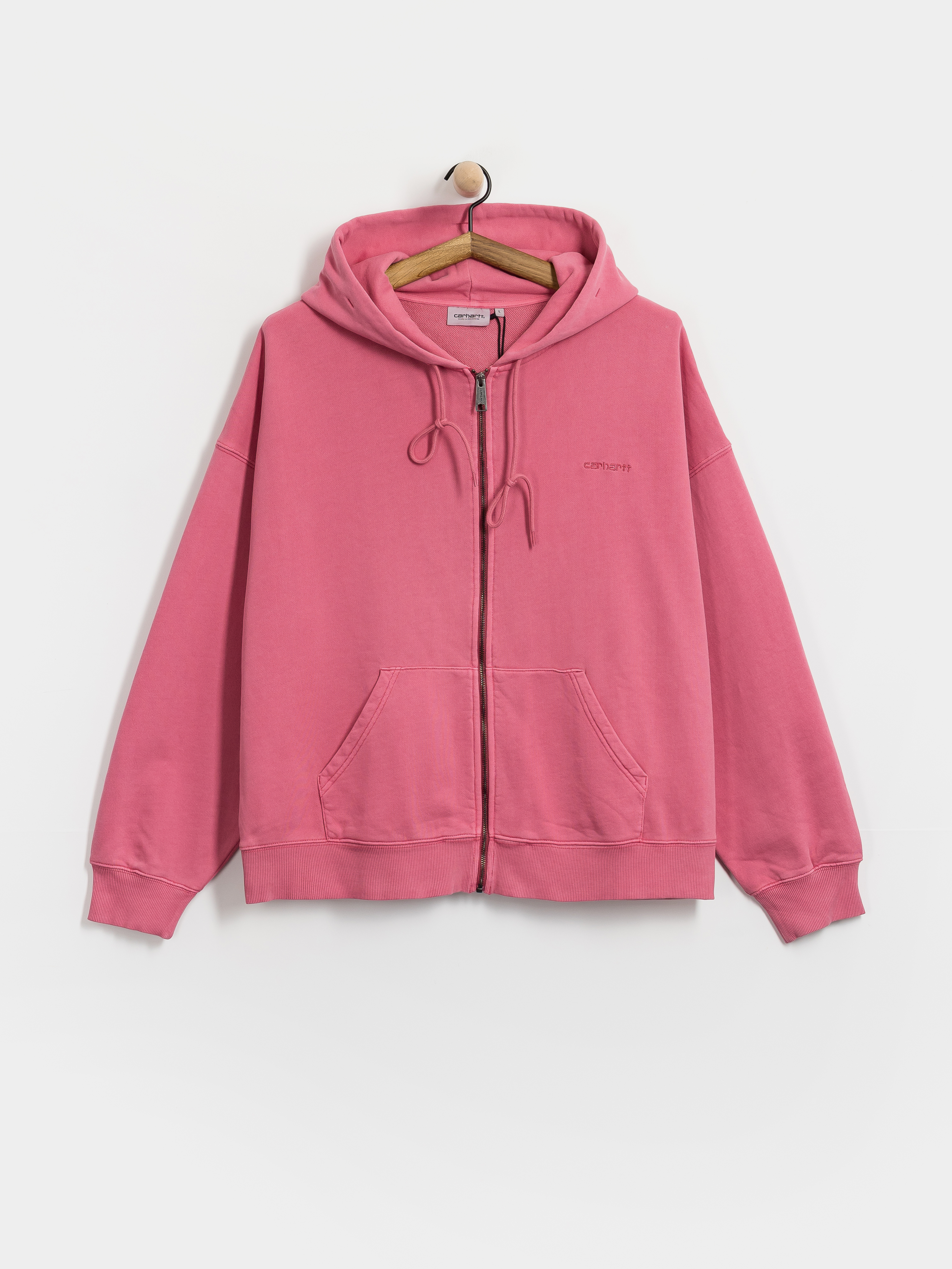 Carhartt WIP American Script ZHD Hoodie - grey (yosemite)