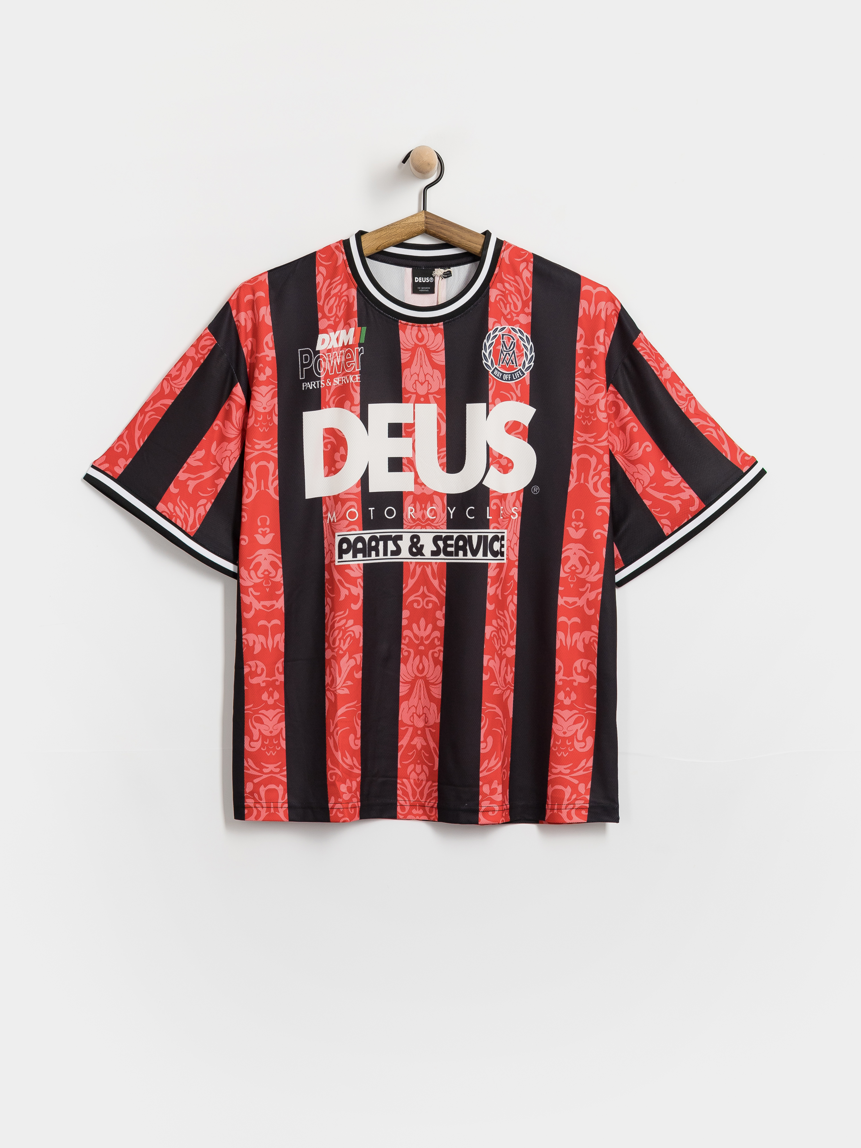 Deus Ex Machina T-Shirt Nouveau Moto (fiery red)