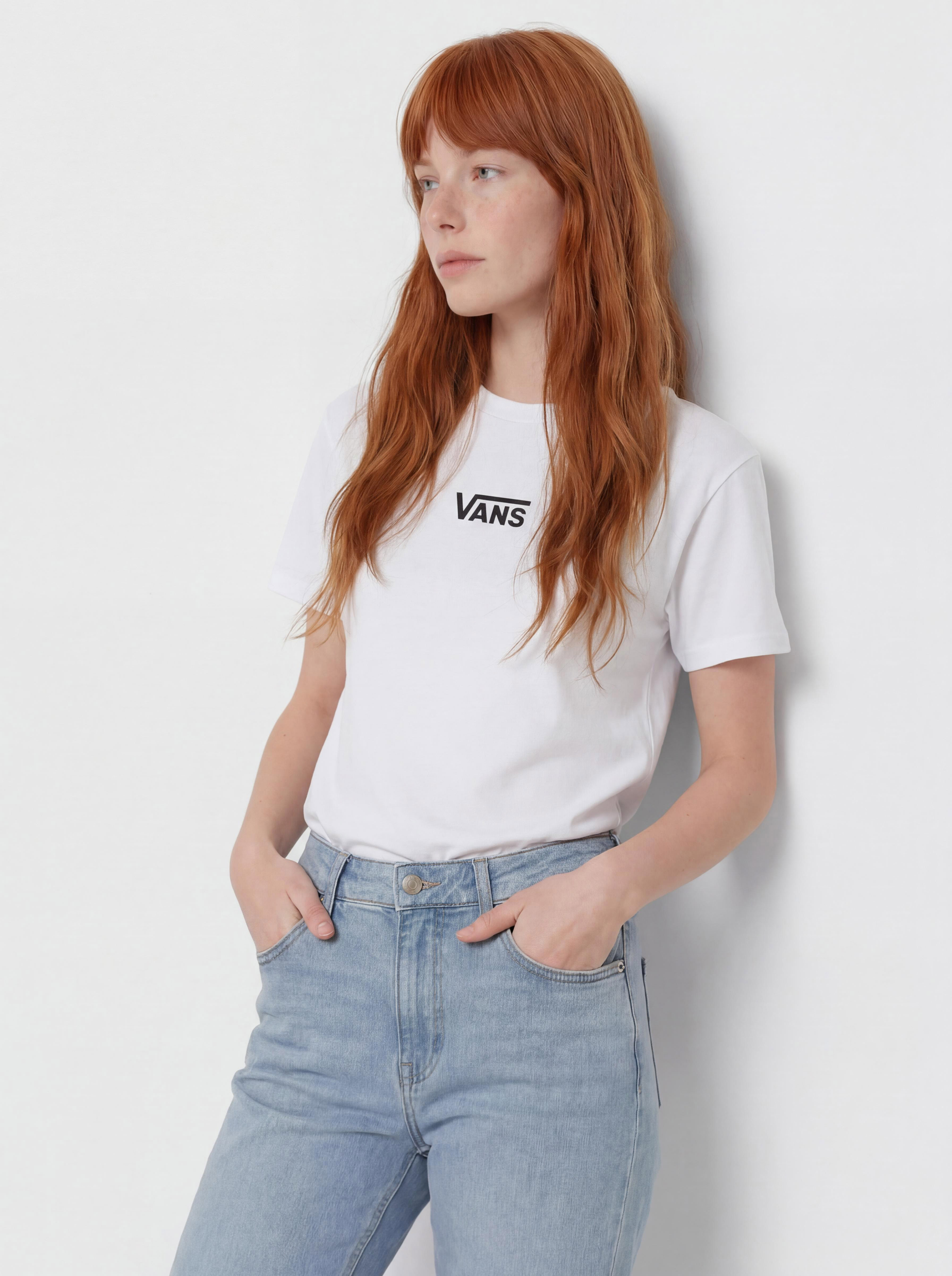 Vans Flying V Oversized T-shirt Wmn (flying v white)