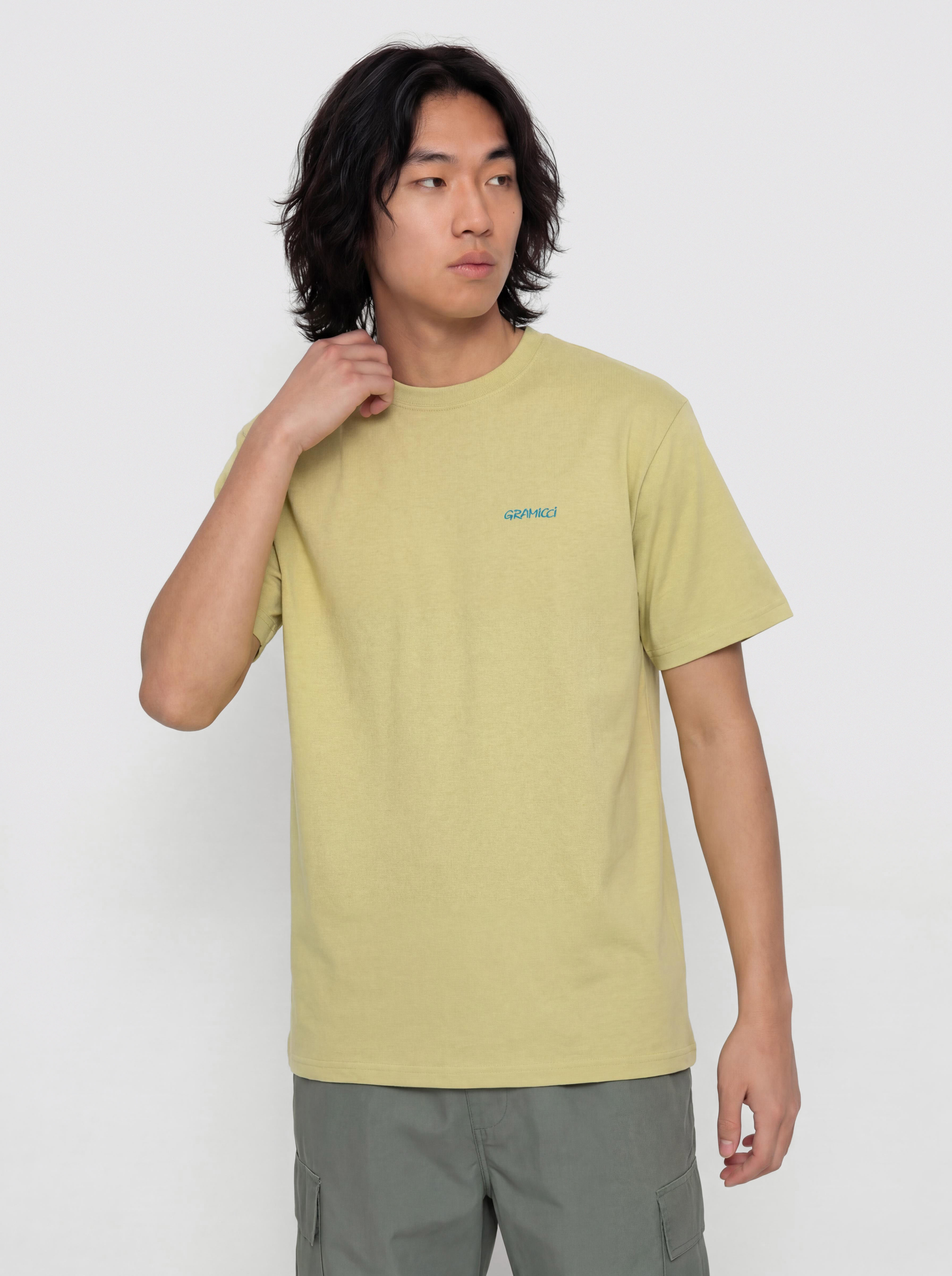 Gramicci Ice Sculpture T-Shirt (lime)