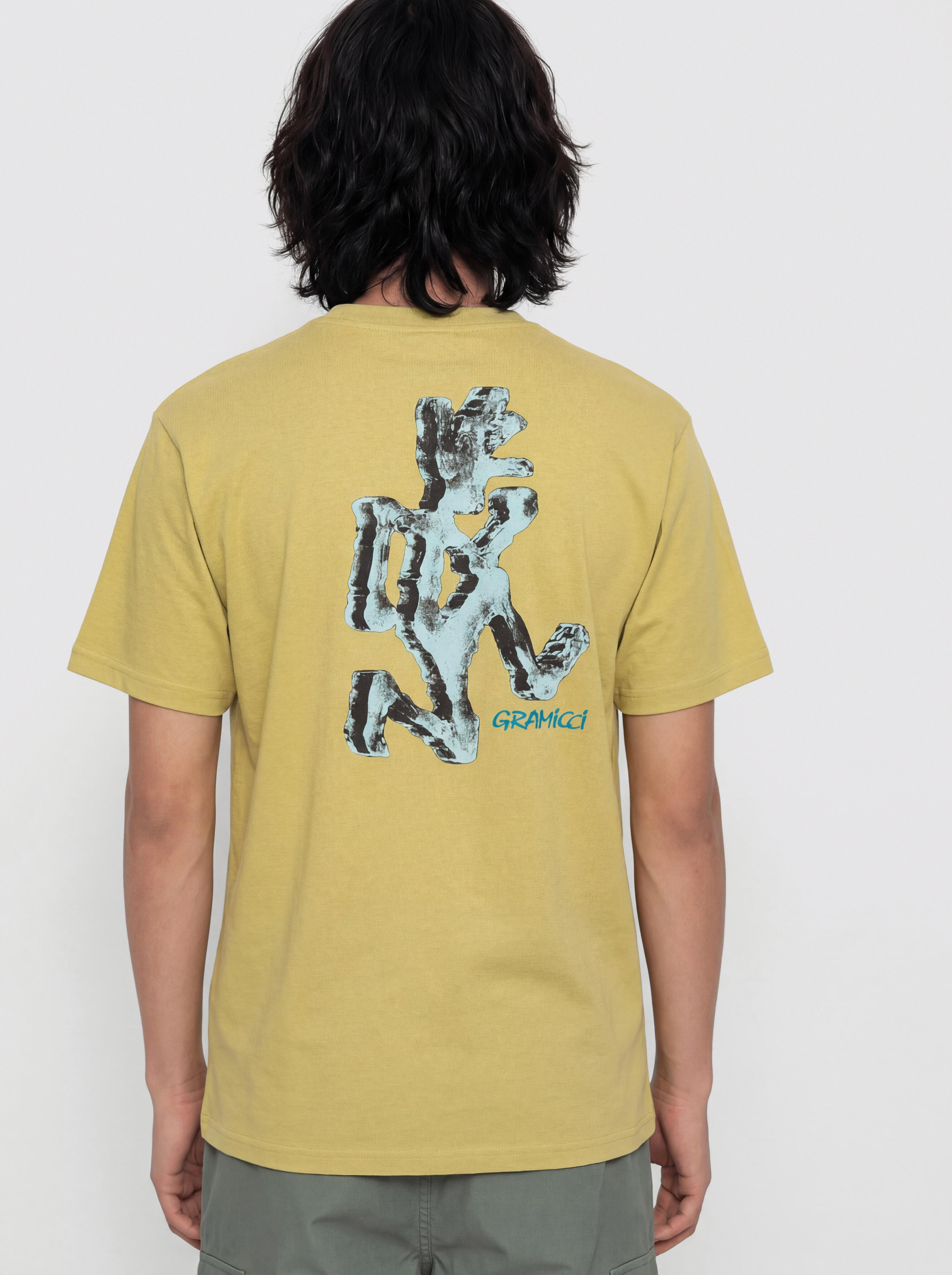 Gramicci Ice Sculpture T-Shirt (lime)