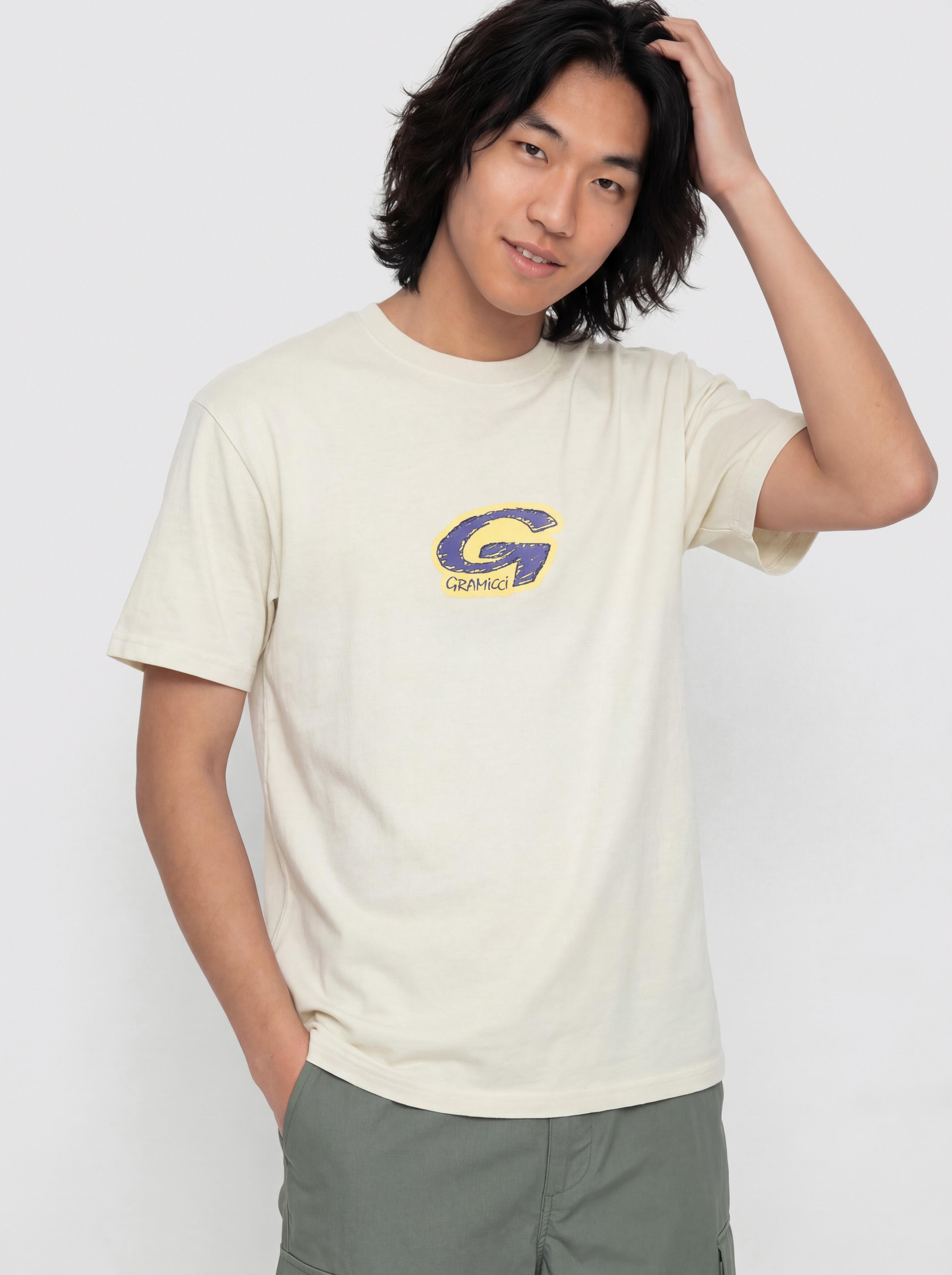 Gramicci T-Shirt G-Scribble Pigment Dyed (natural pigment)