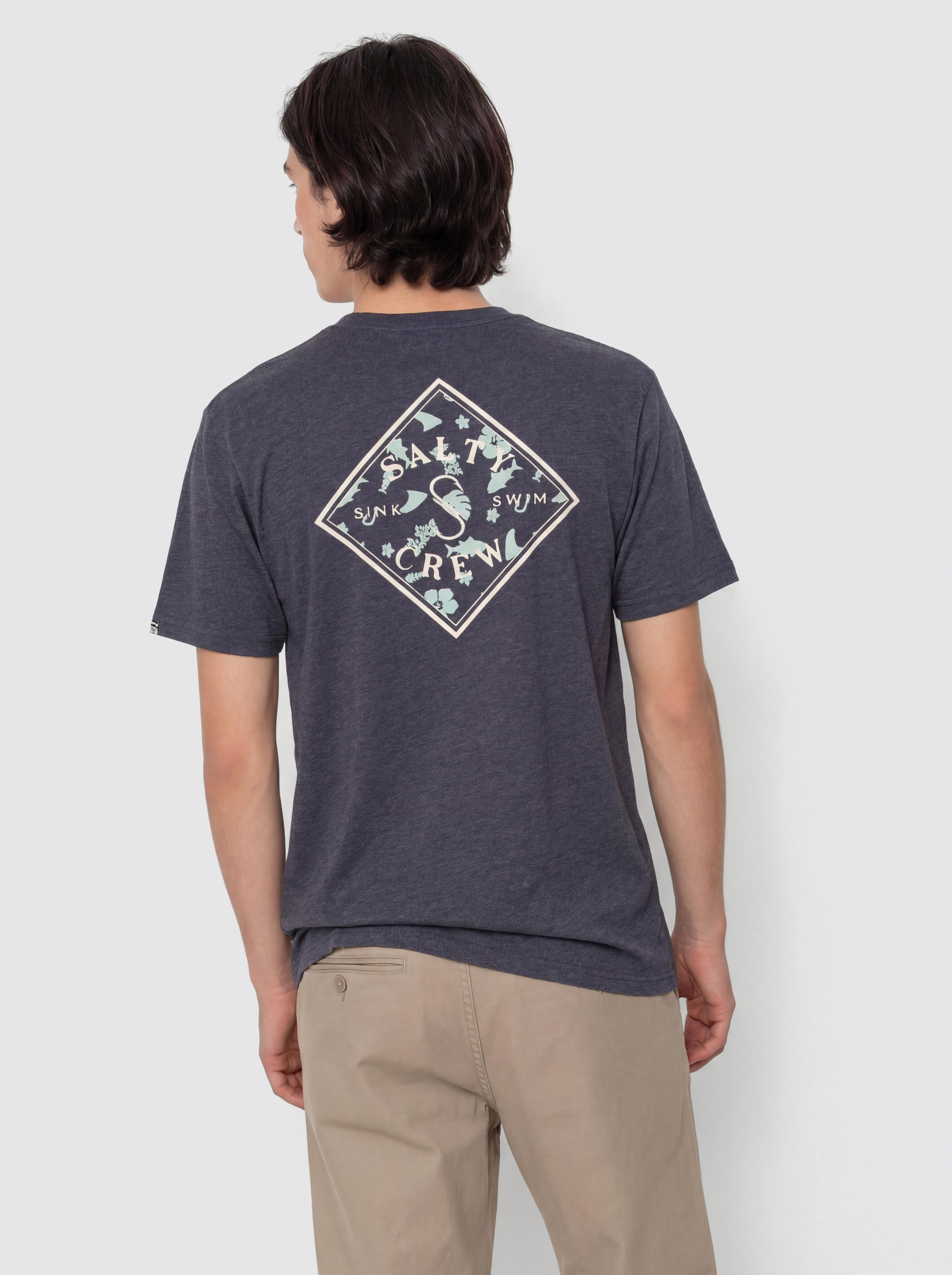 Salty Crew Tippet Tropics Premium T-shirt (navy heather)