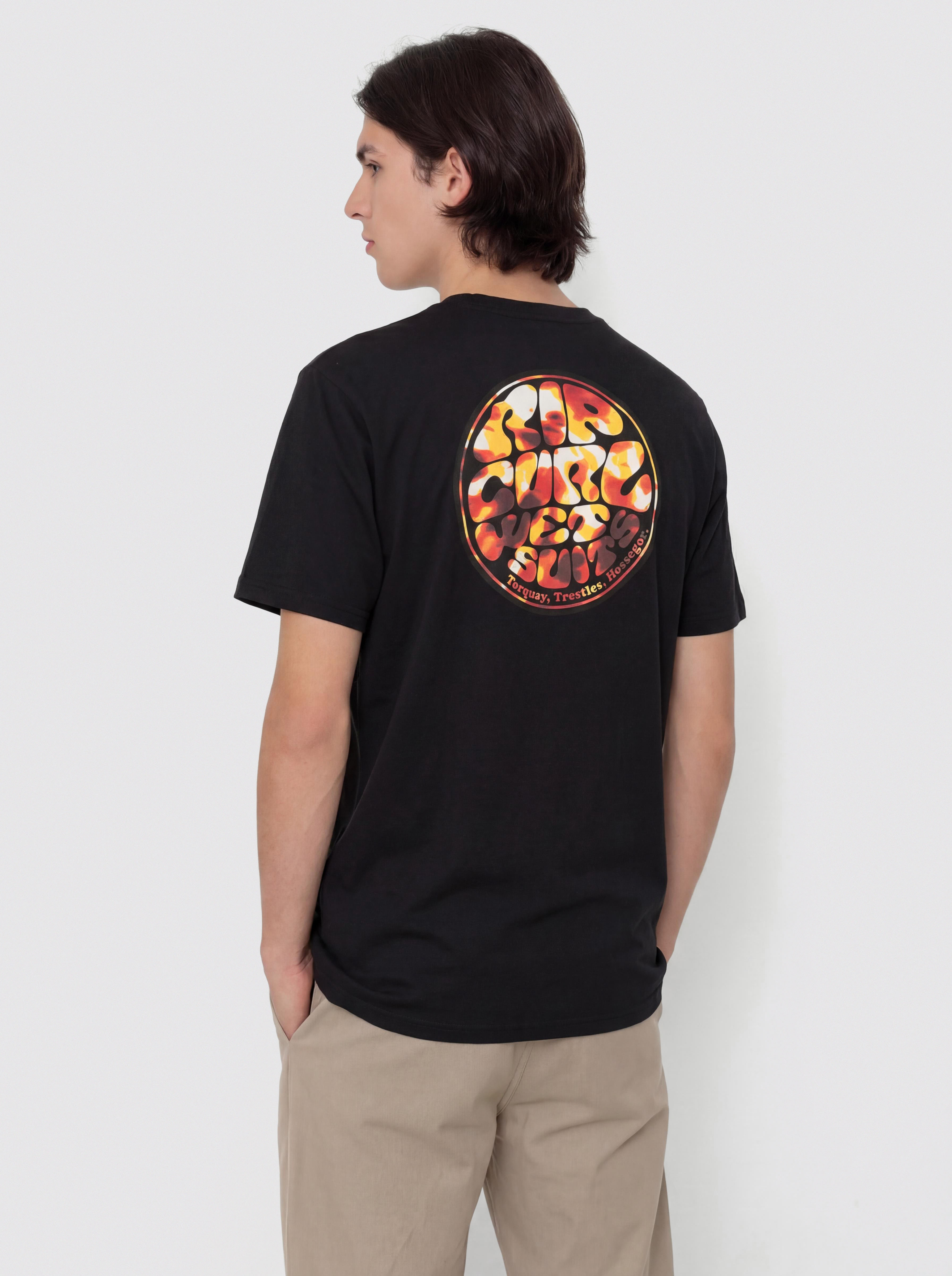 Rip Curl Wettie Passage Icon T-shirt (black)