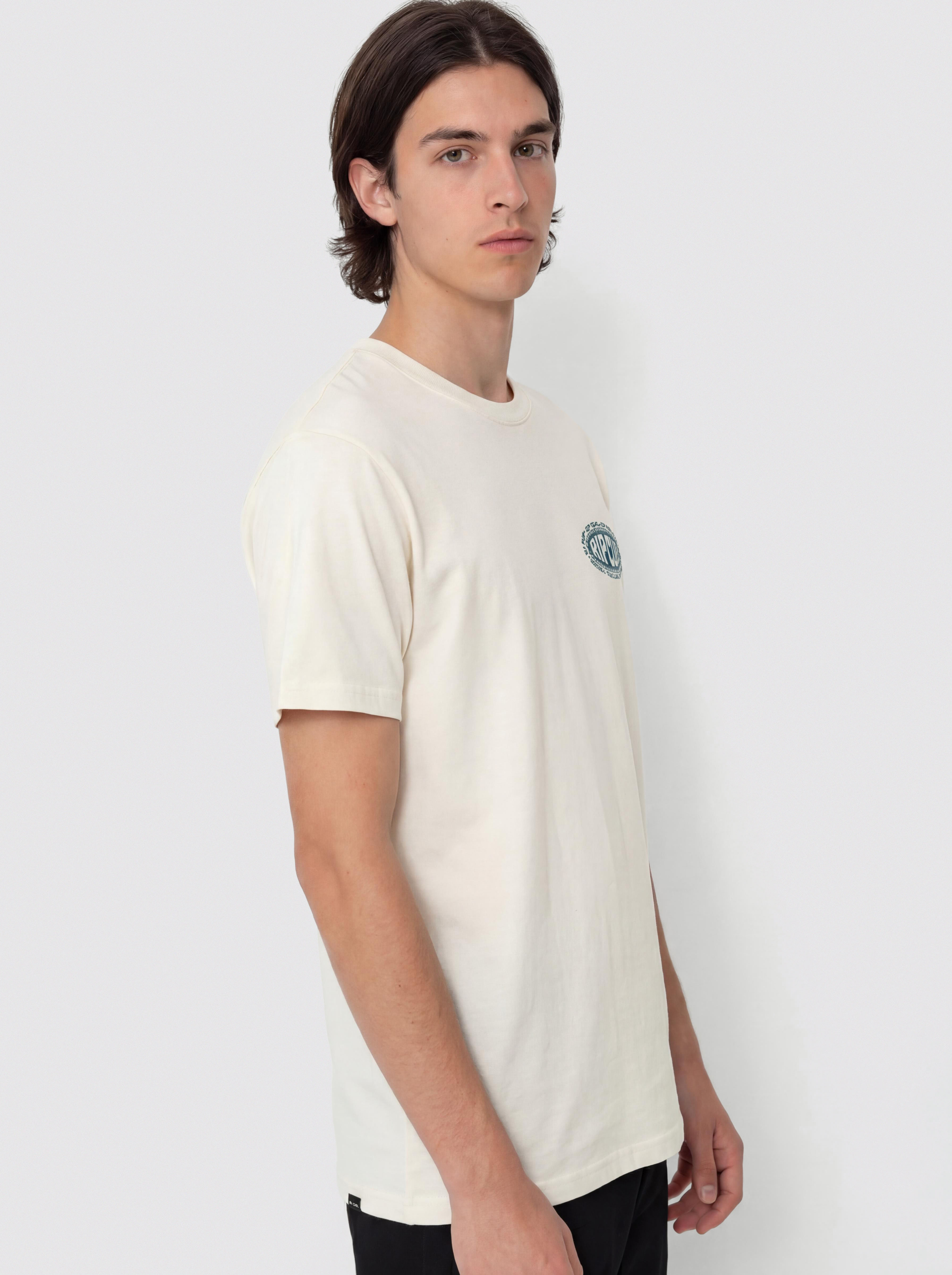 Rip Curl Raw Energy De Oval T-Shirt (bone)