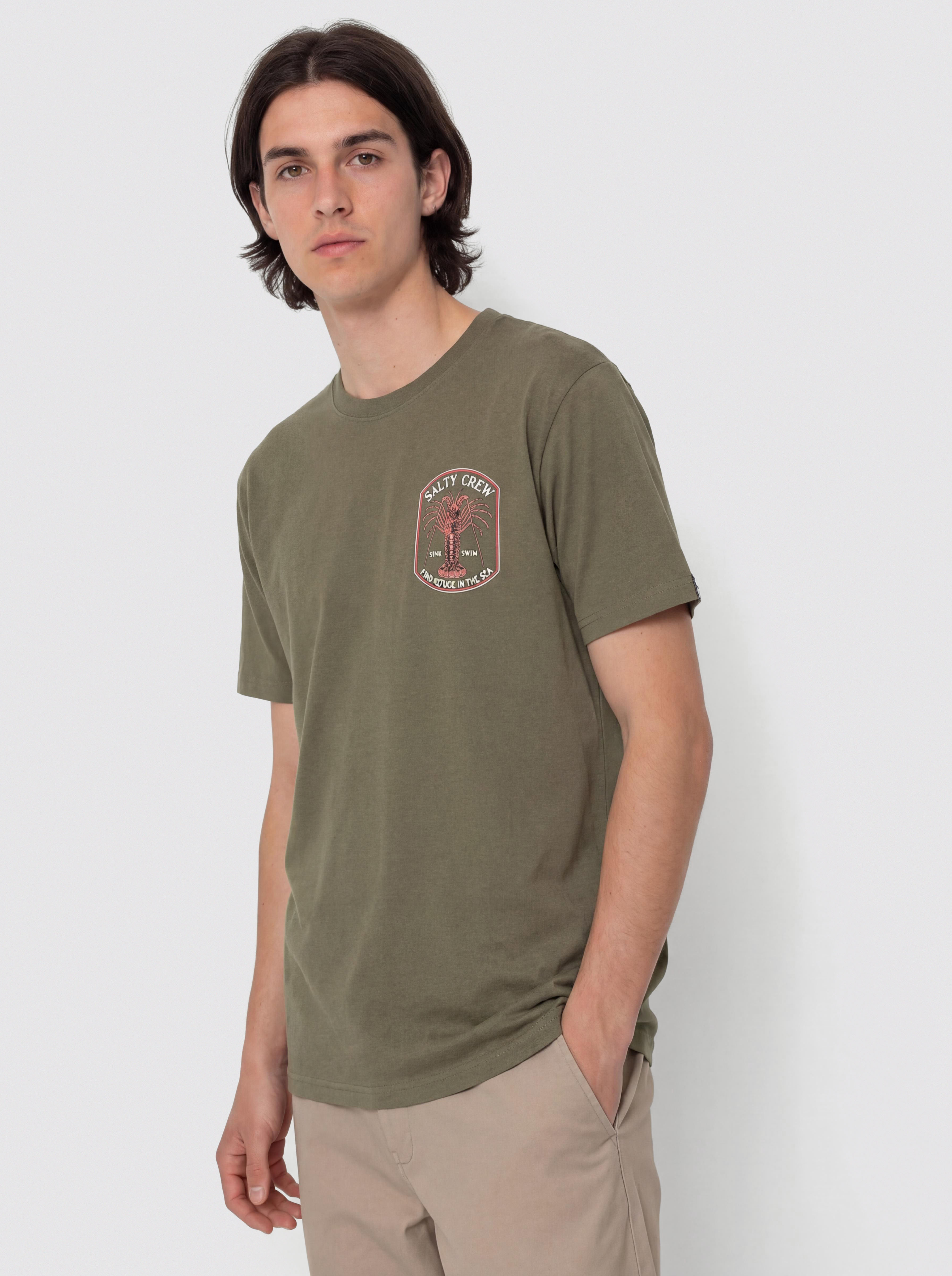 Salty Crew Spiny Standard T-Shirt (dusty olive)