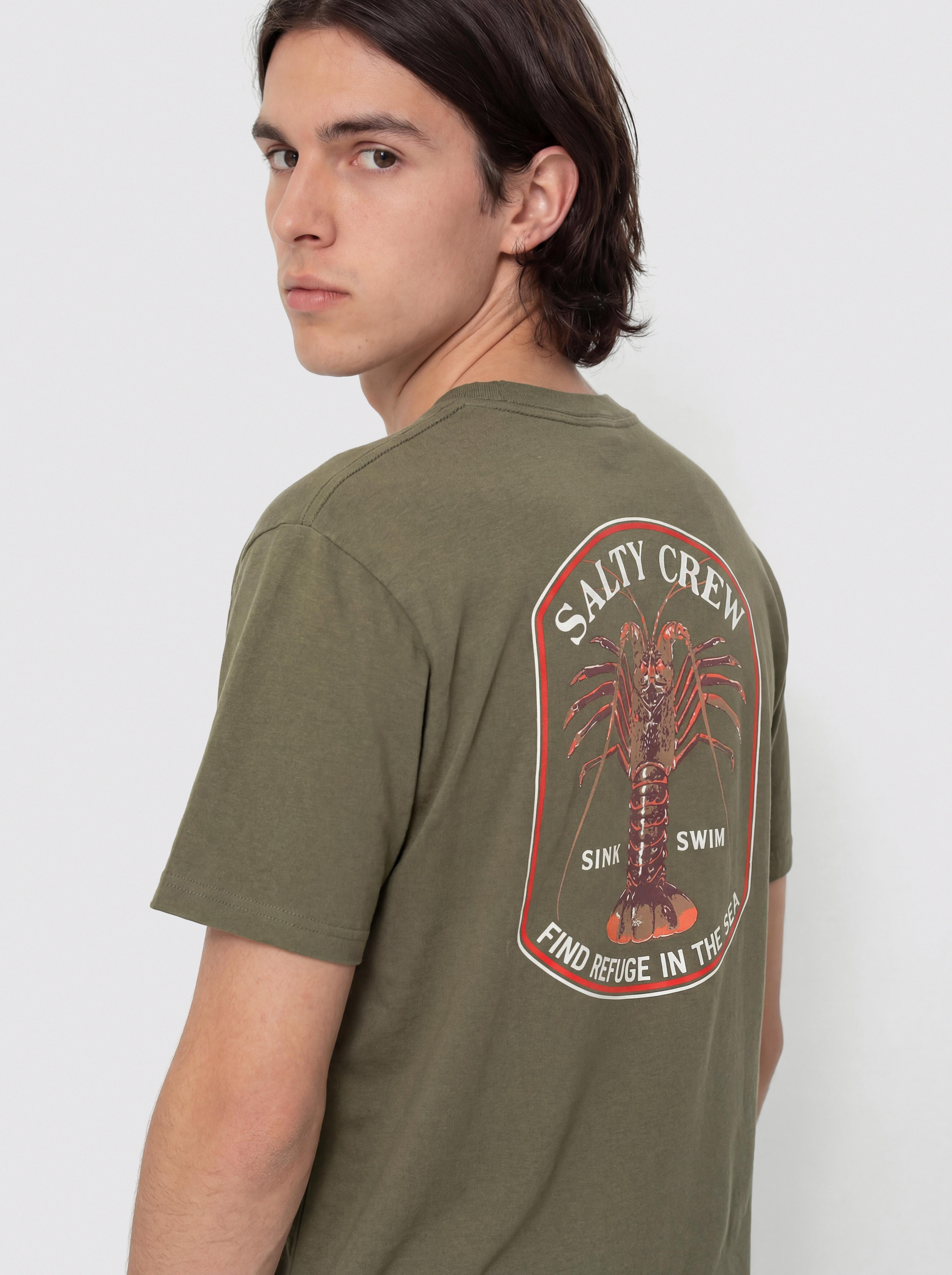 Salty Crew Spiny Standard T-Shirt (dusty olive)