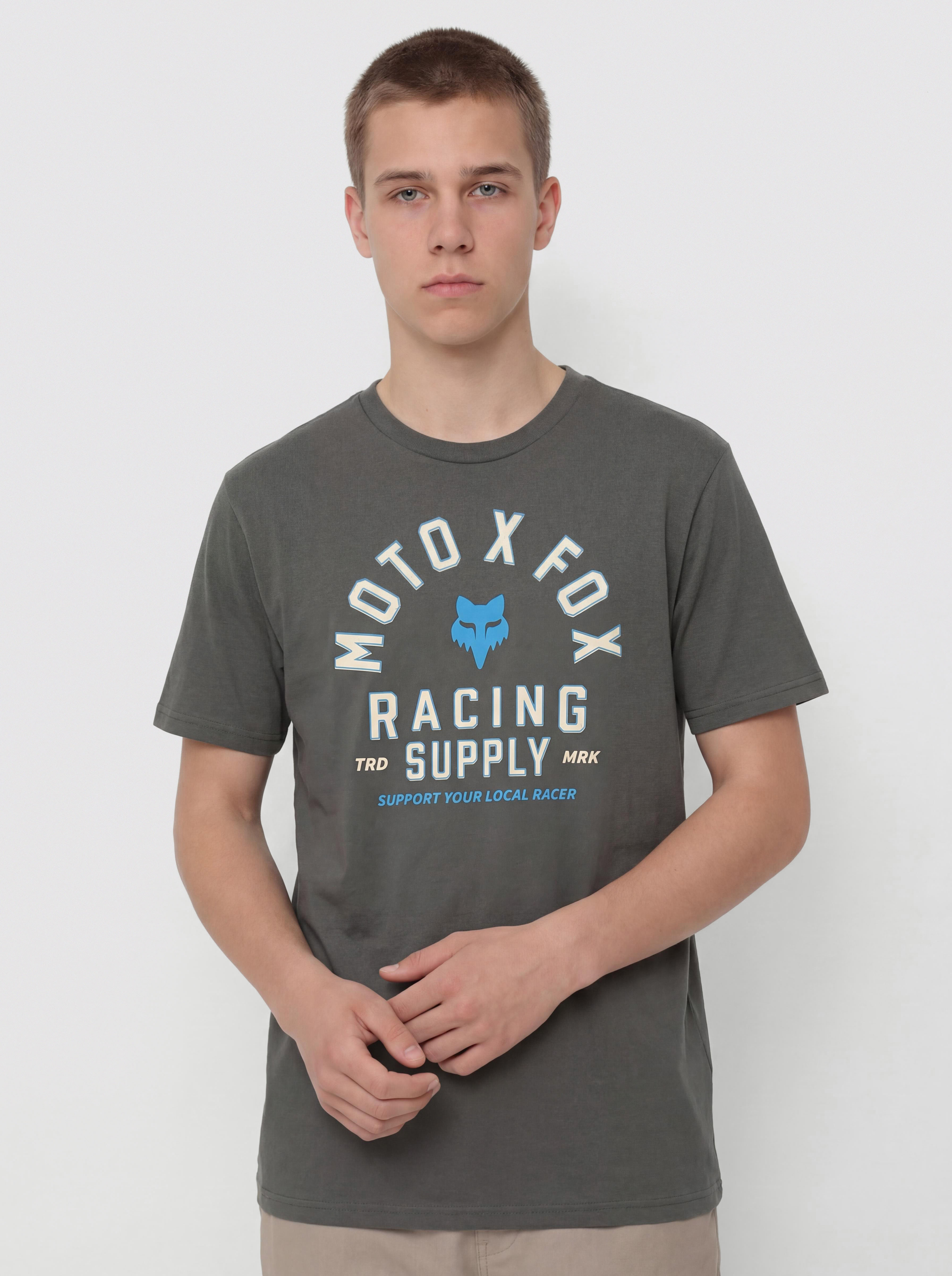 Fox Local Racer T-Shirt (dark shadow)