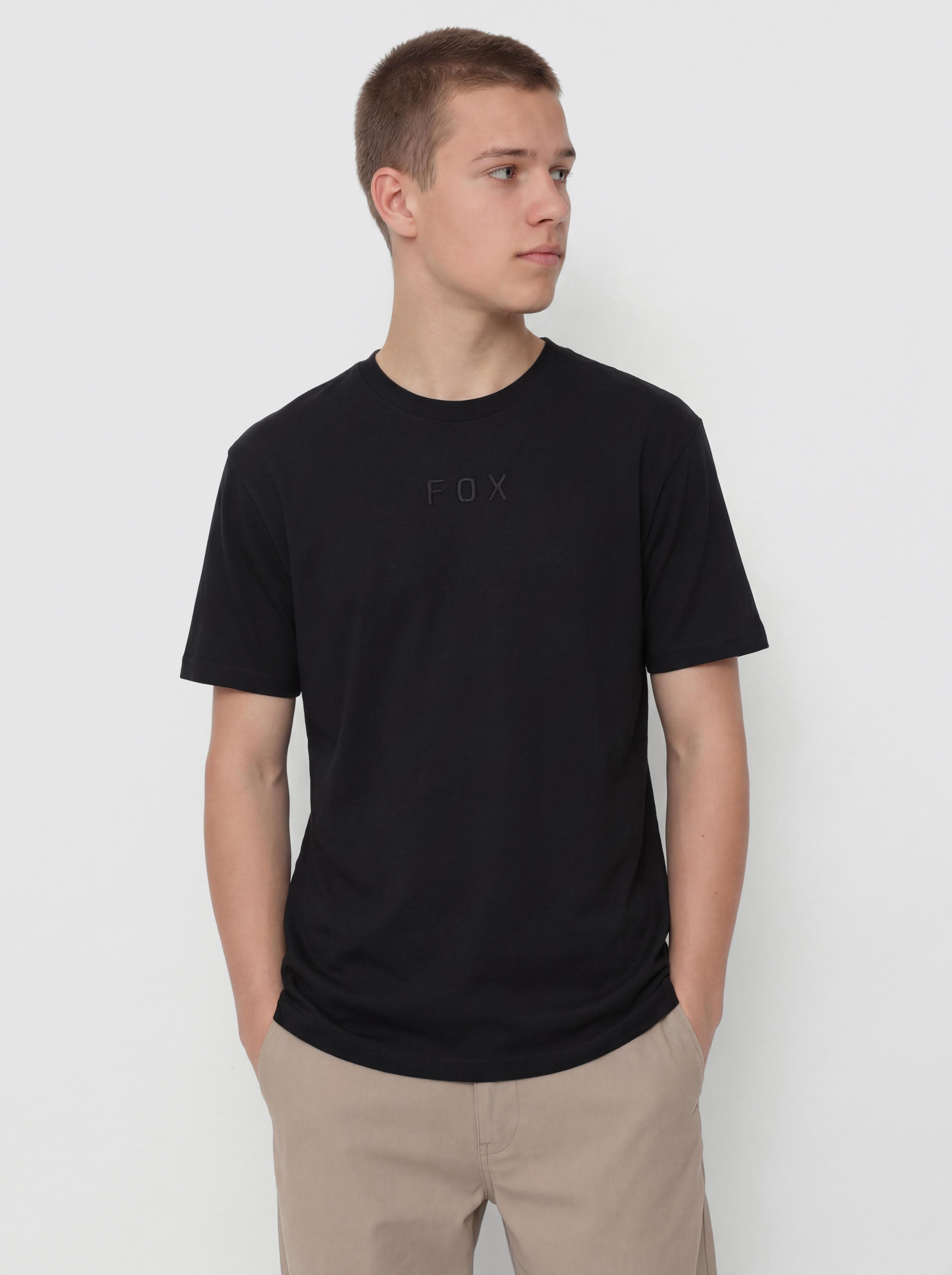 Fox T-Shirt Wordmark (black)