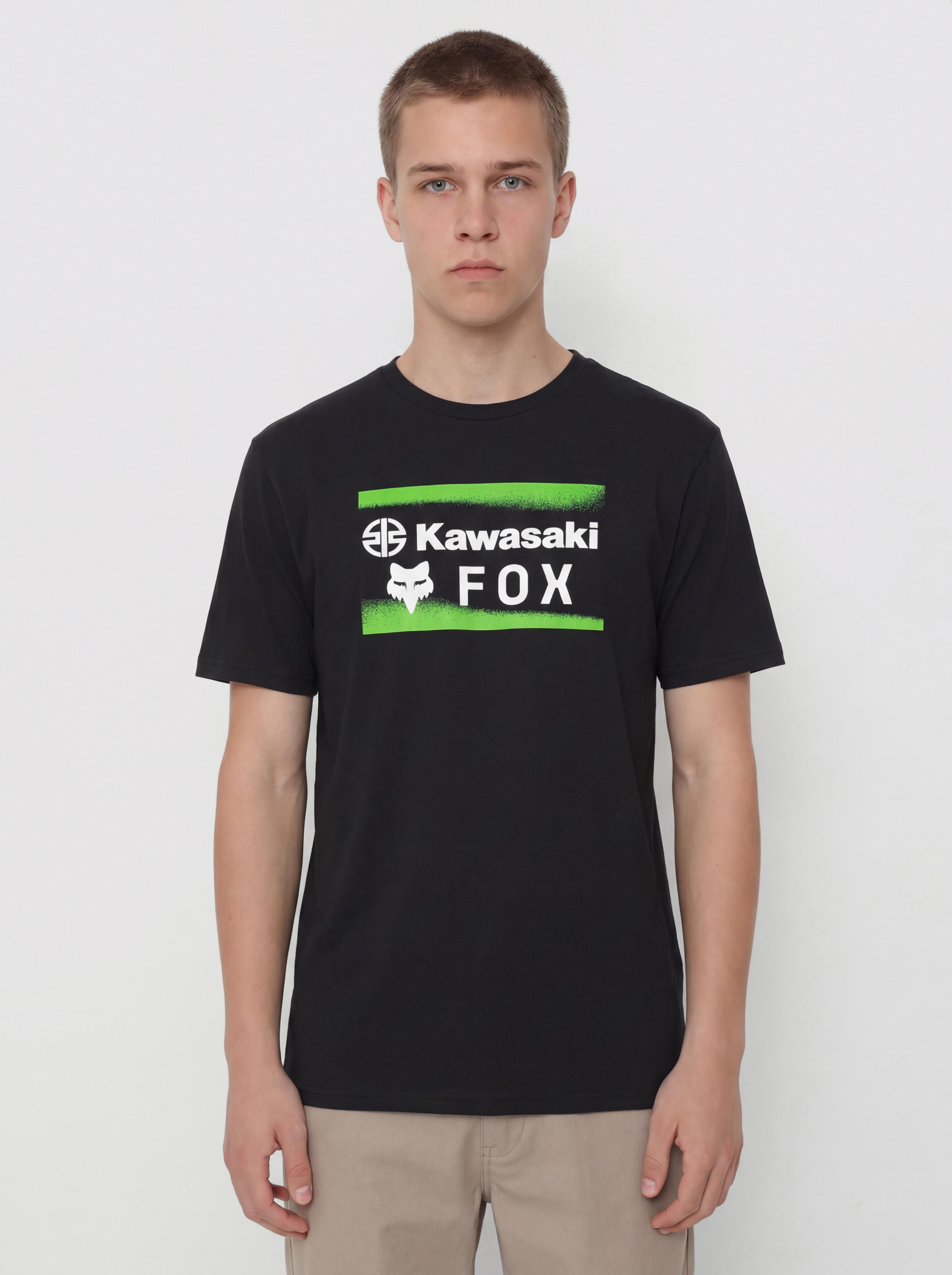 BLKFOX T-Shirt-01／BLACK × LUMINOUS (蓄光 Est. 2016 Black Fox NYC Cobalt T-Shirt – Black Fox Coffee Co.