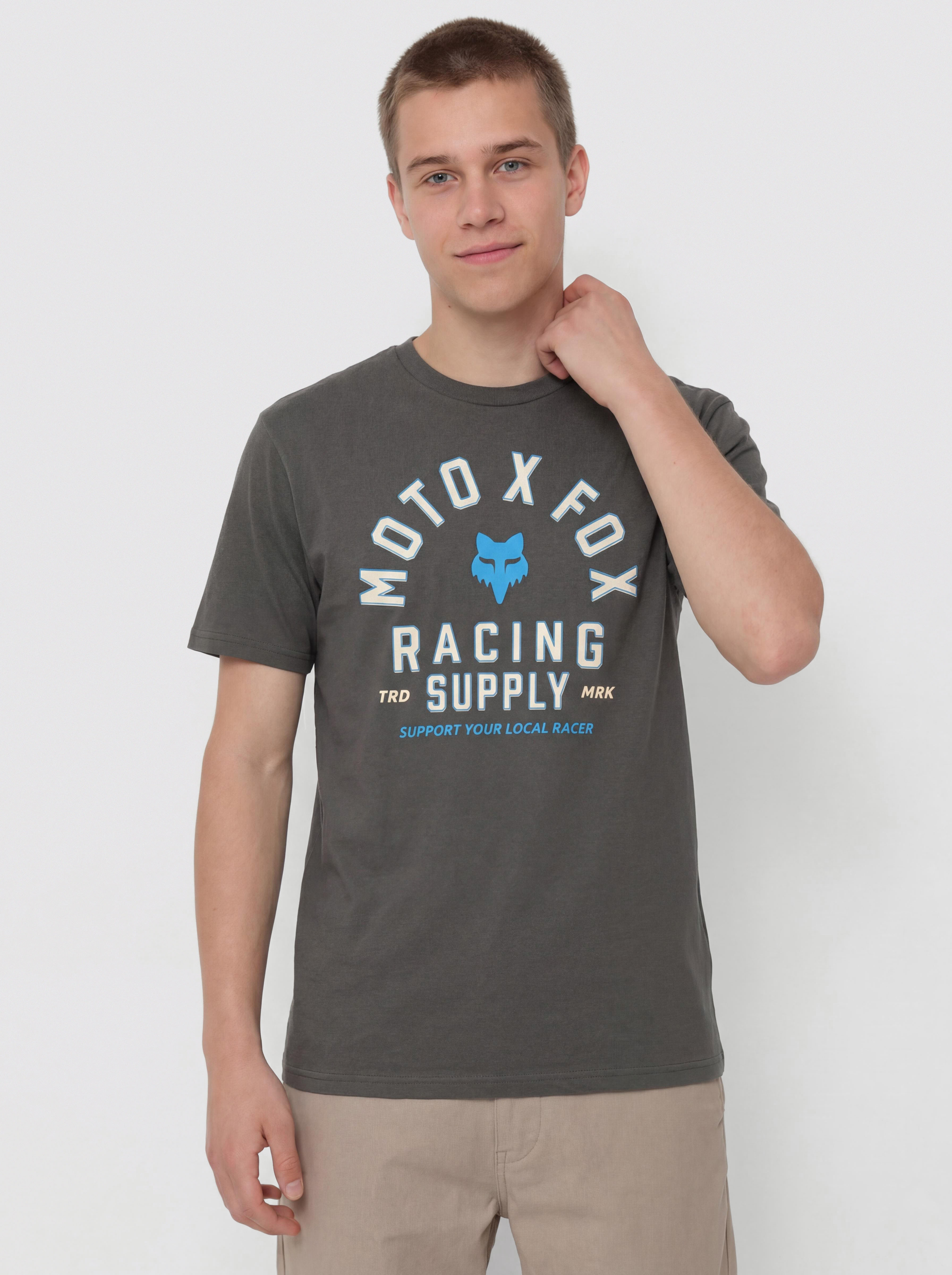 Fox Local Racer T-Shirt (dark shadow)