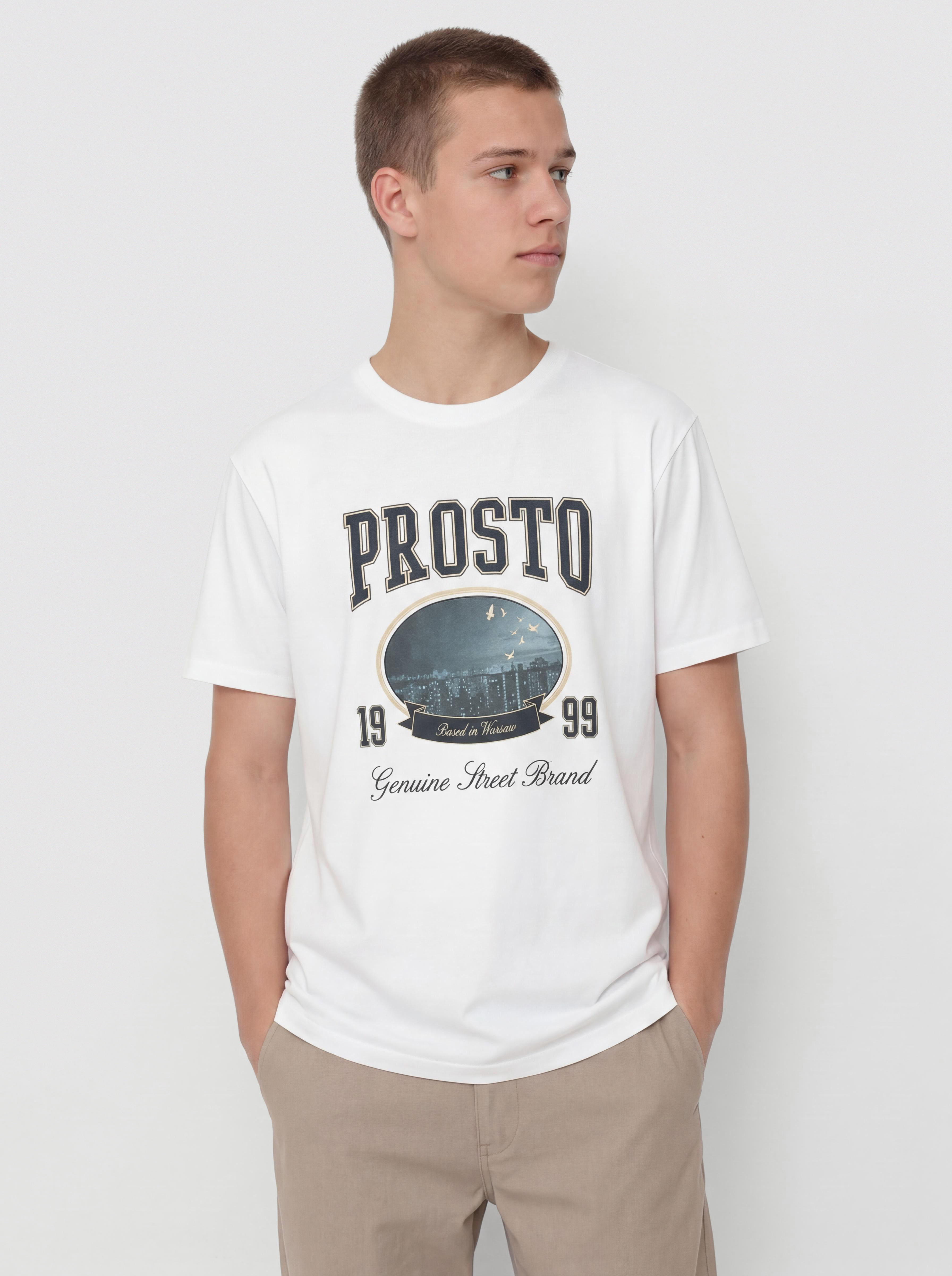 Prosto T-Shirt Twen (white)