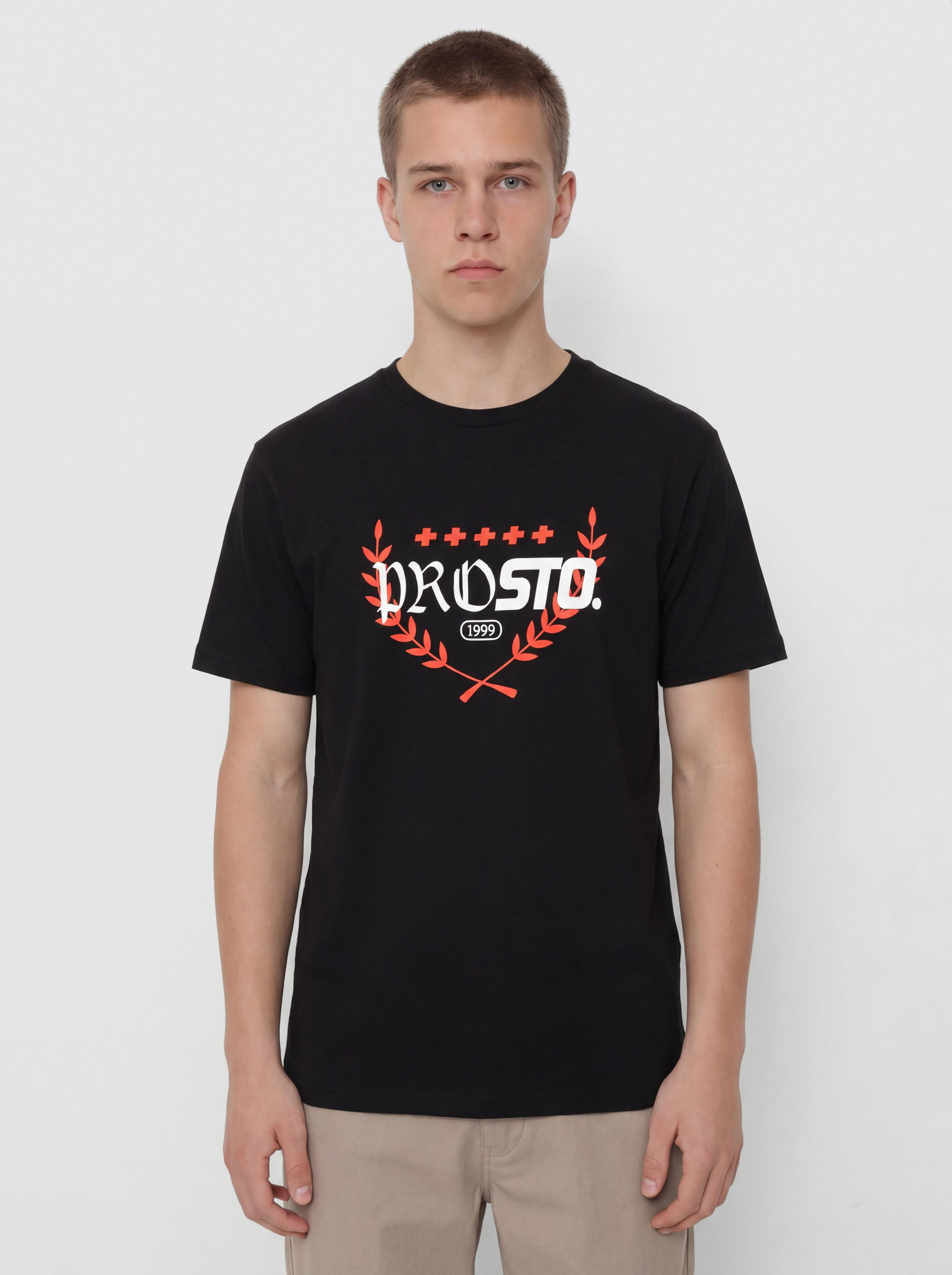 Prosto Huffle T-Shirt (black)