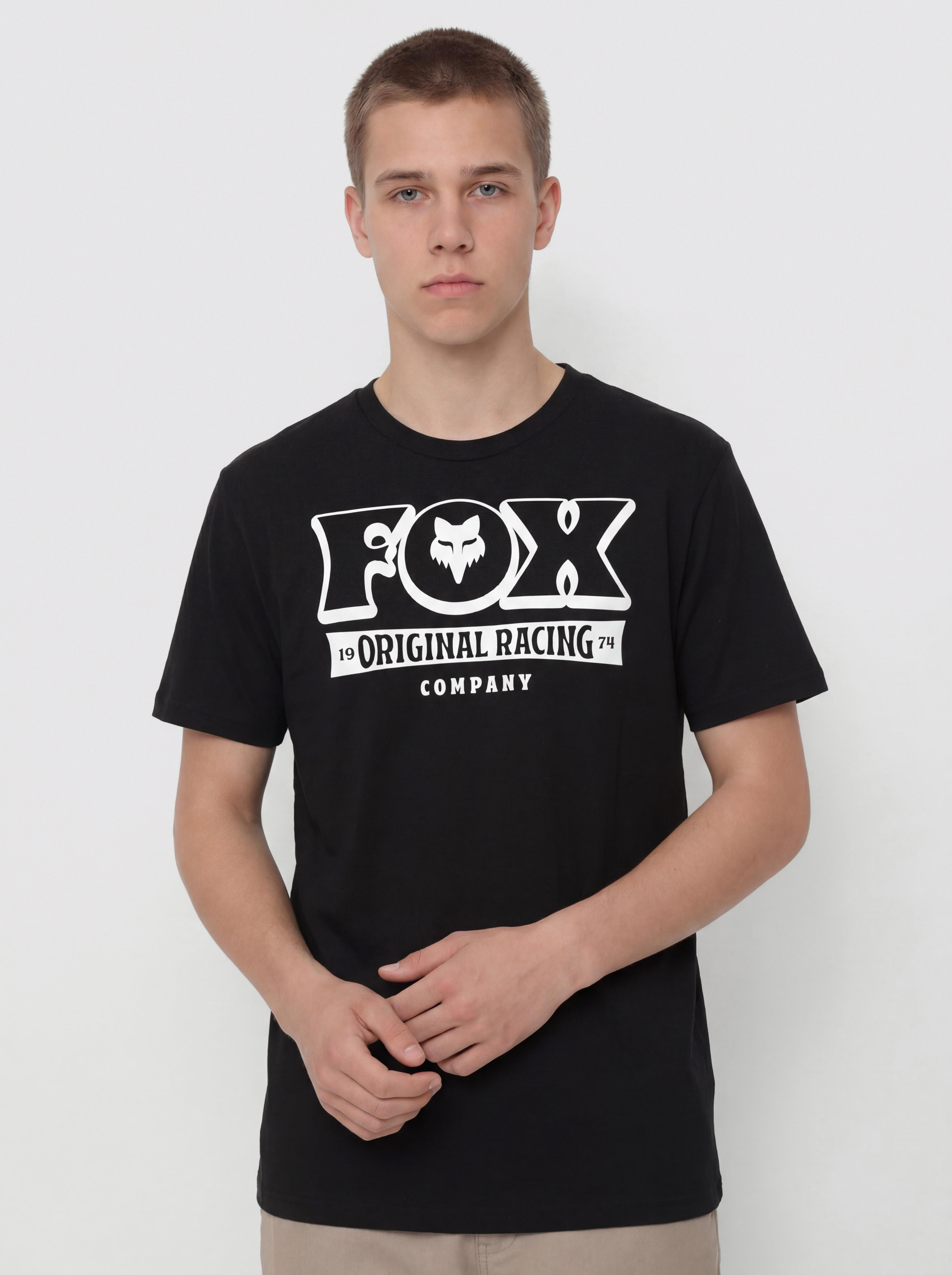 Fox Banner T-Shirt (black)