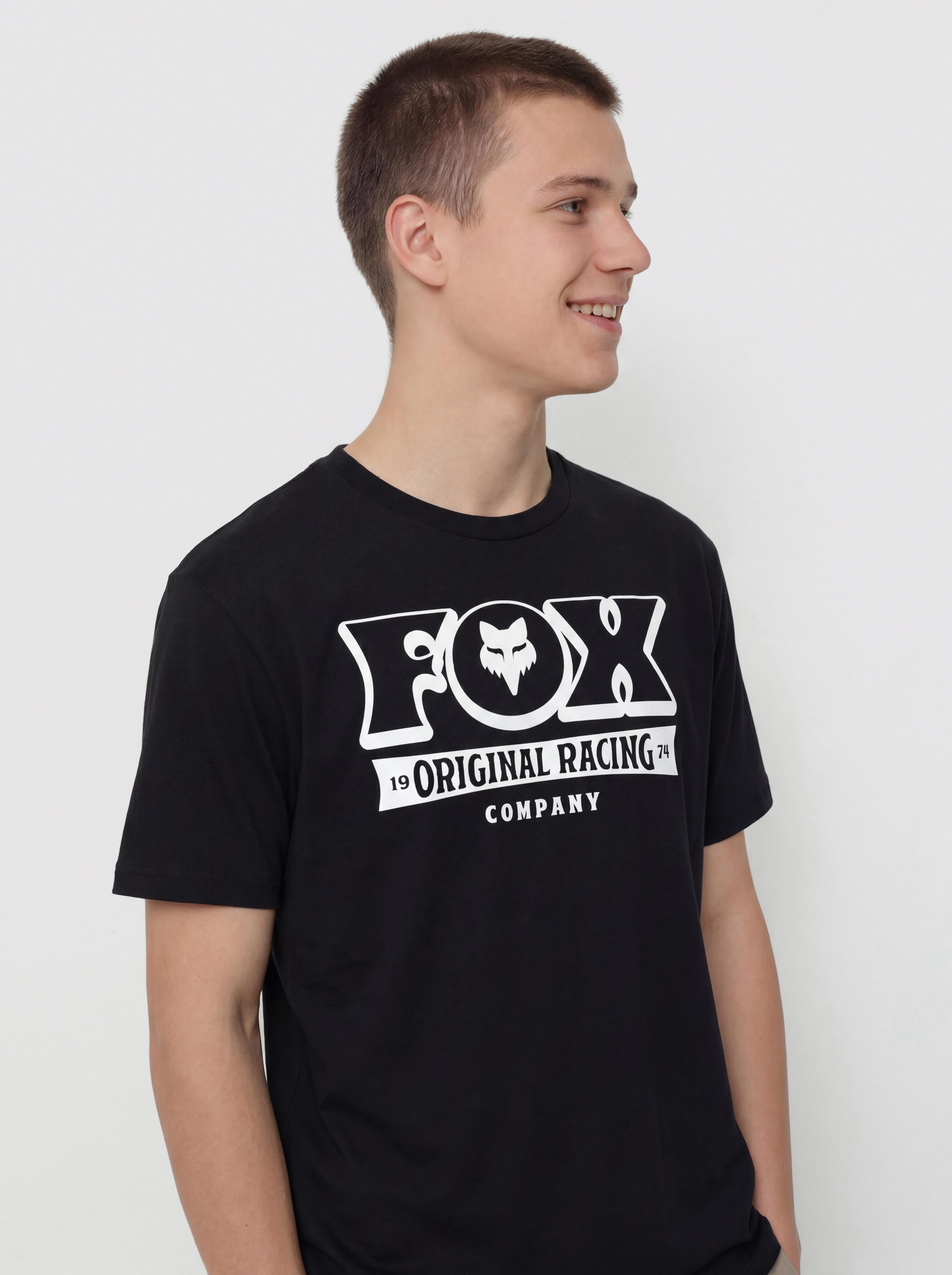 Fox Banner T-Shirt (black)
