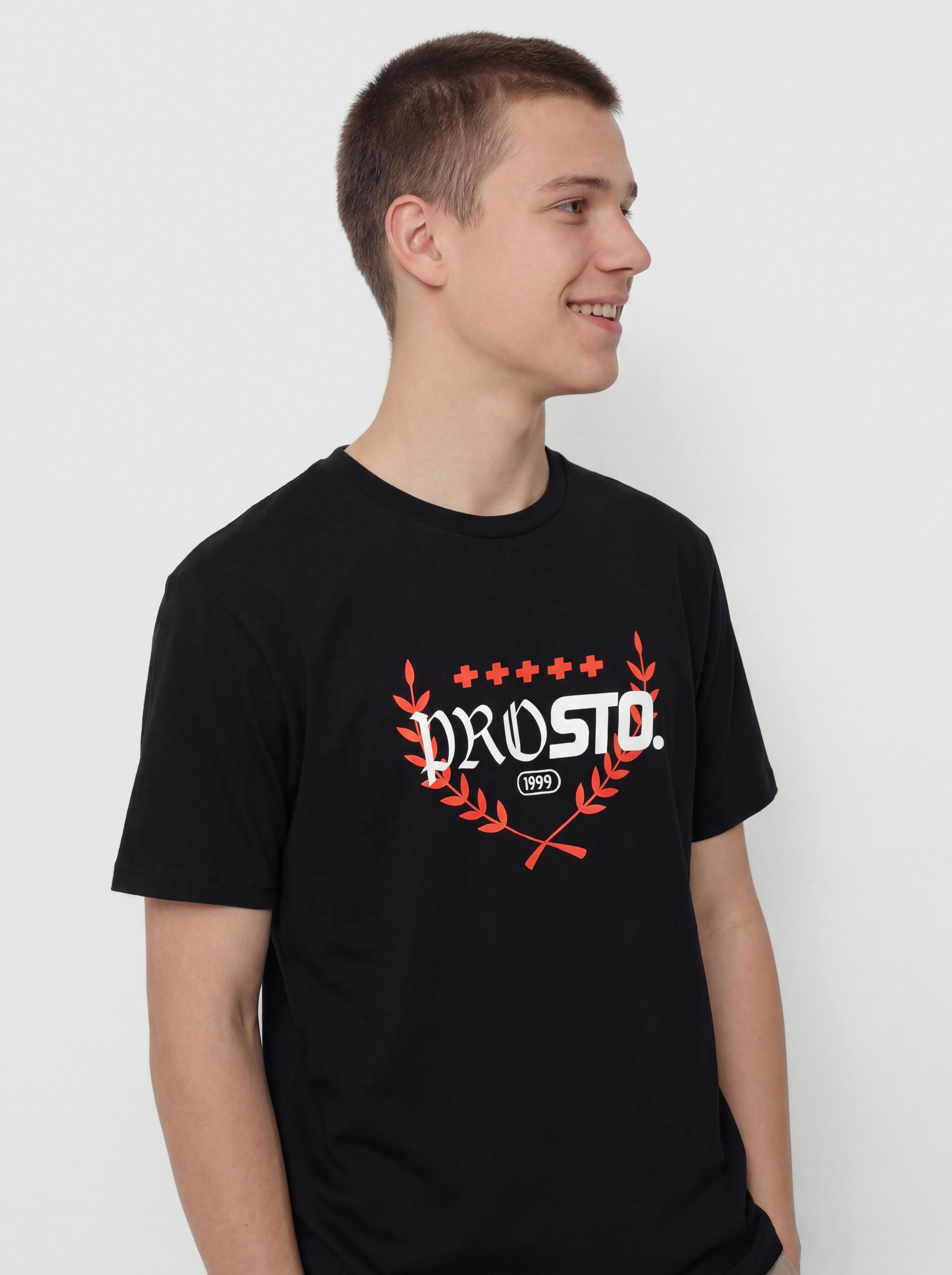 Prosto Huffle T-Shirt (black)