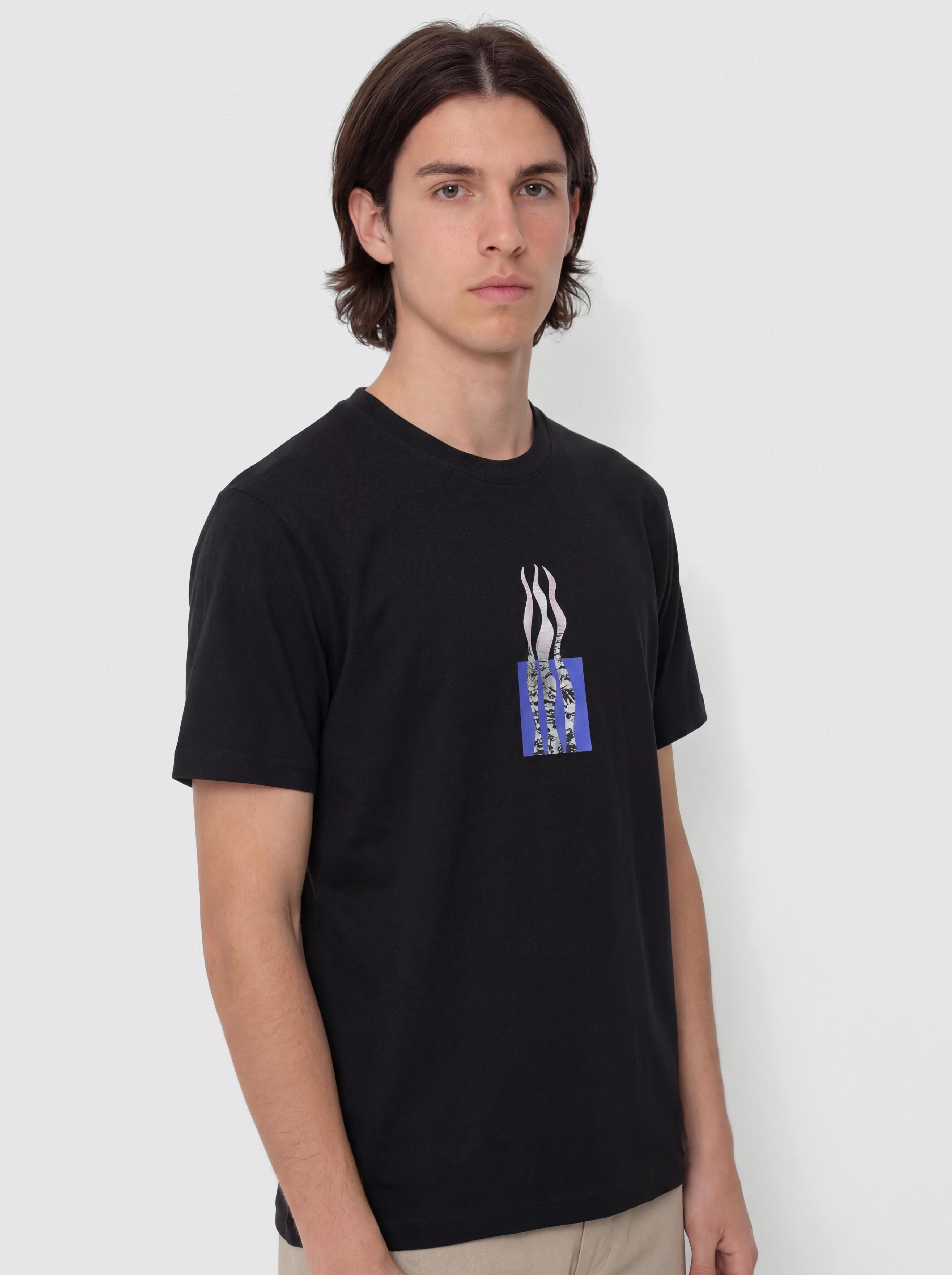Poetic Collective Flames T-Shirt (black)
