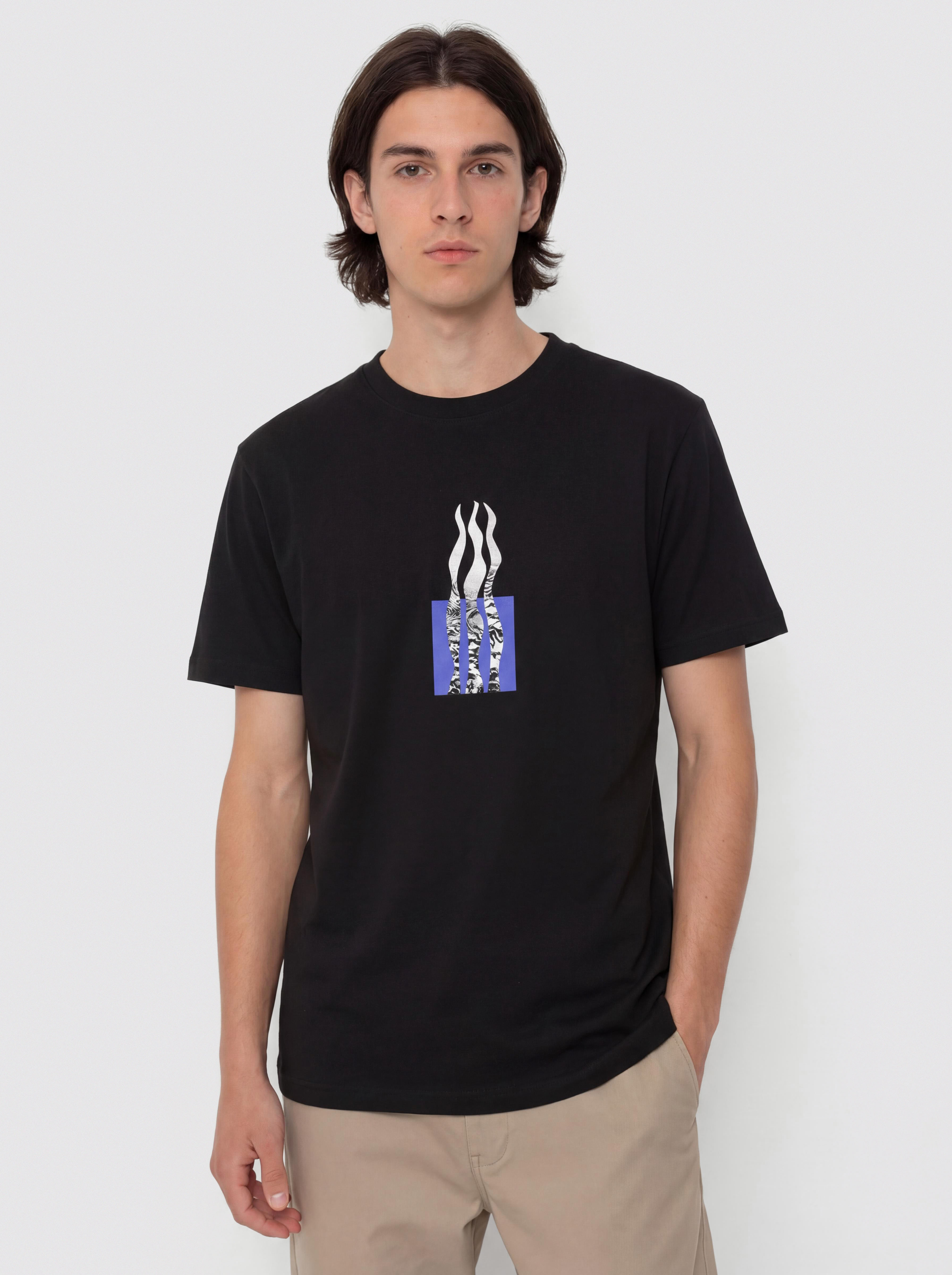 Poetic Collective Flames T-Shirt (black)