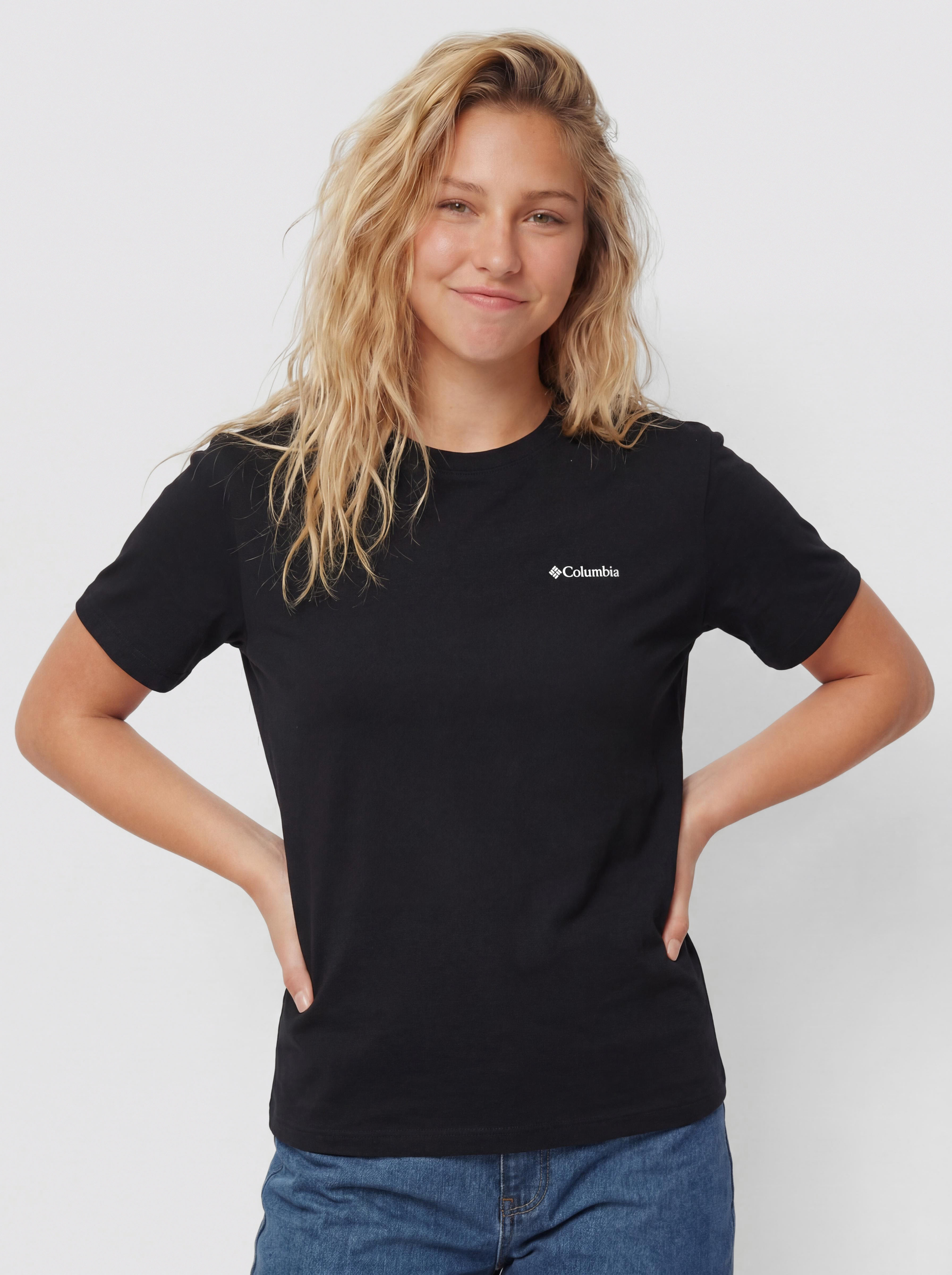 Columbia Rolling Bend Graphic Oversized Wmn T-Shirt (black/floral groove)