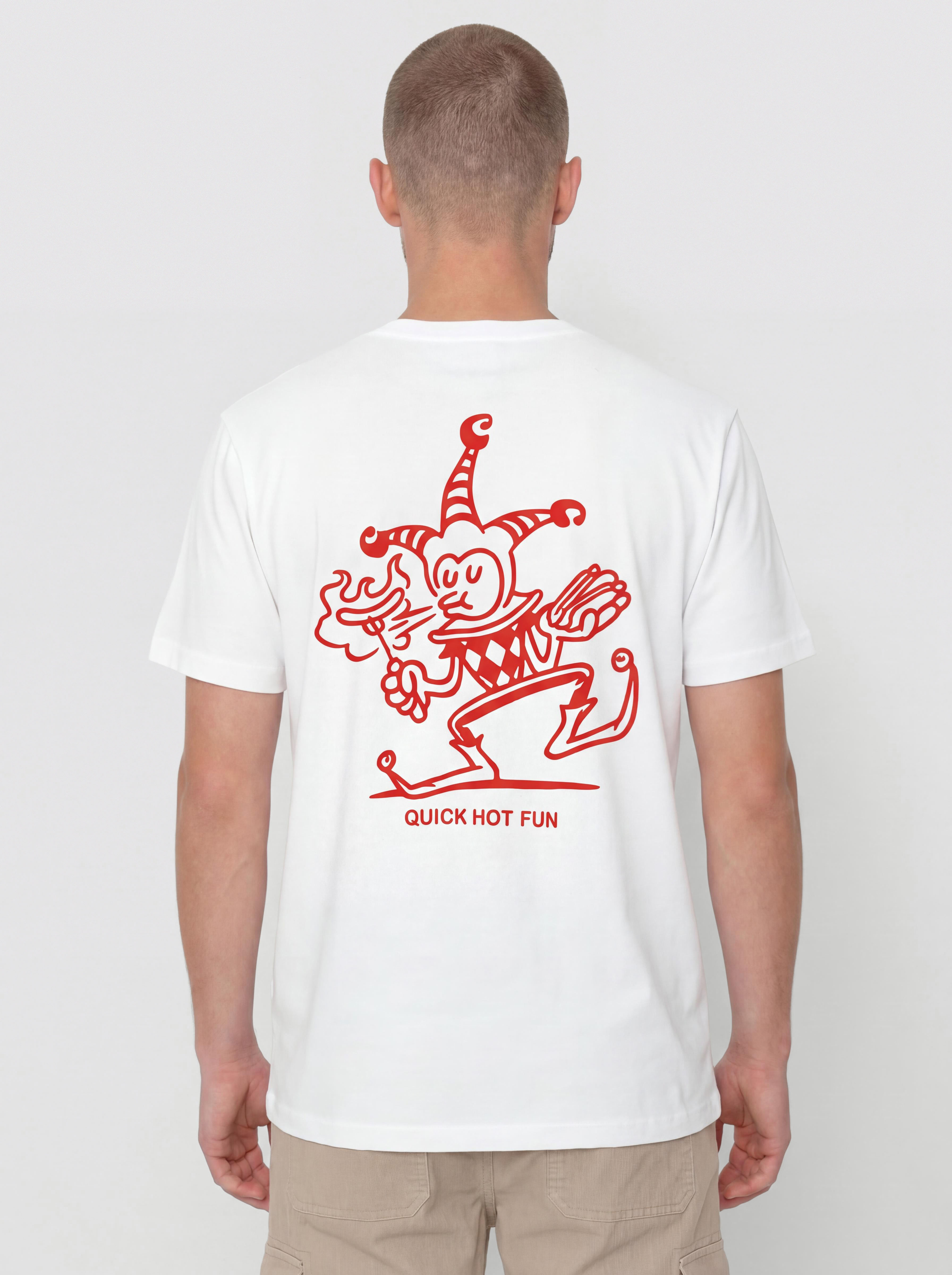 Carhartt WIP T-Shirt Harlequin BBQ (white)