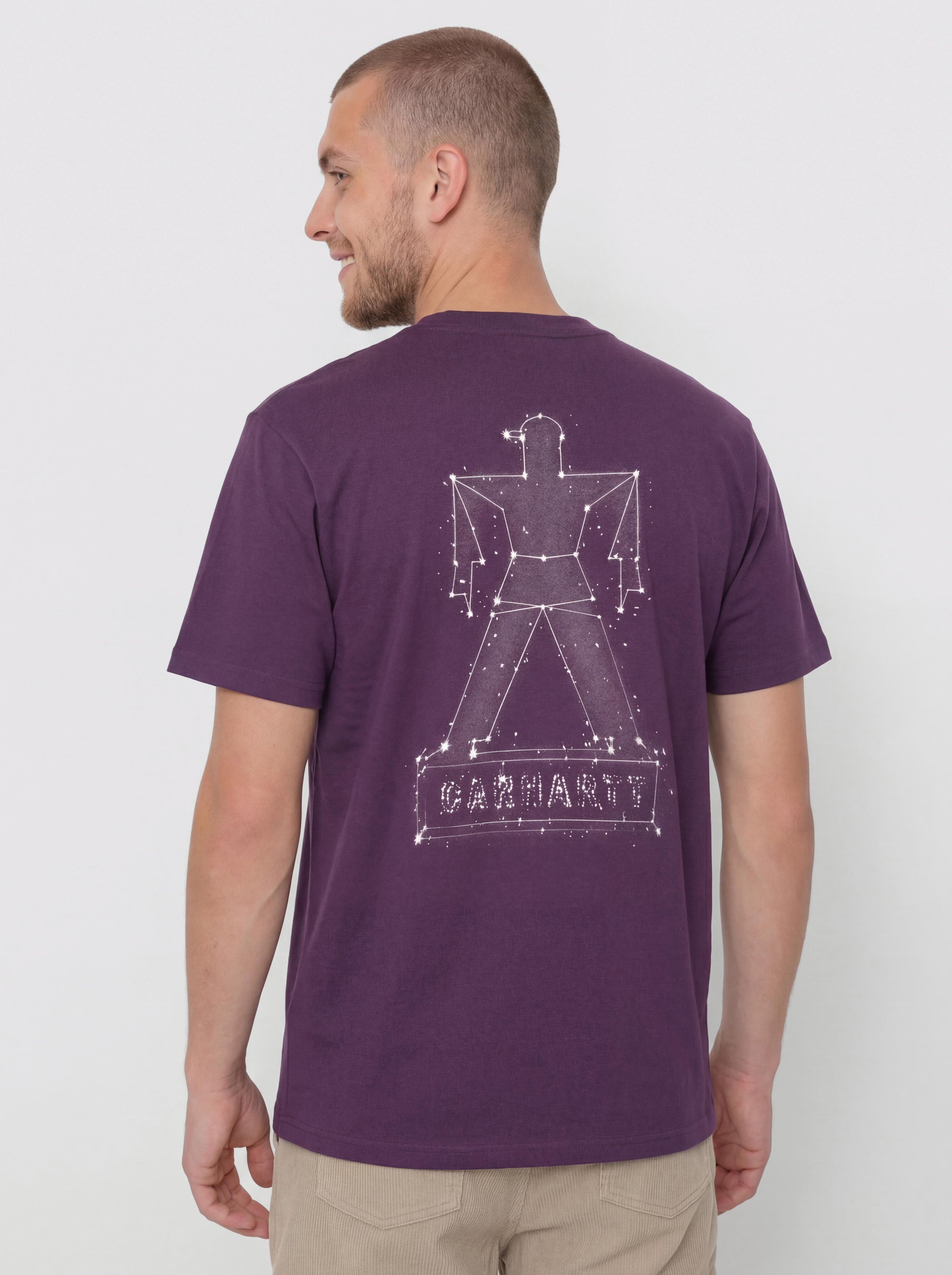 Carhartt WIP Stargazer T-Shirt (huckleberry/wax)