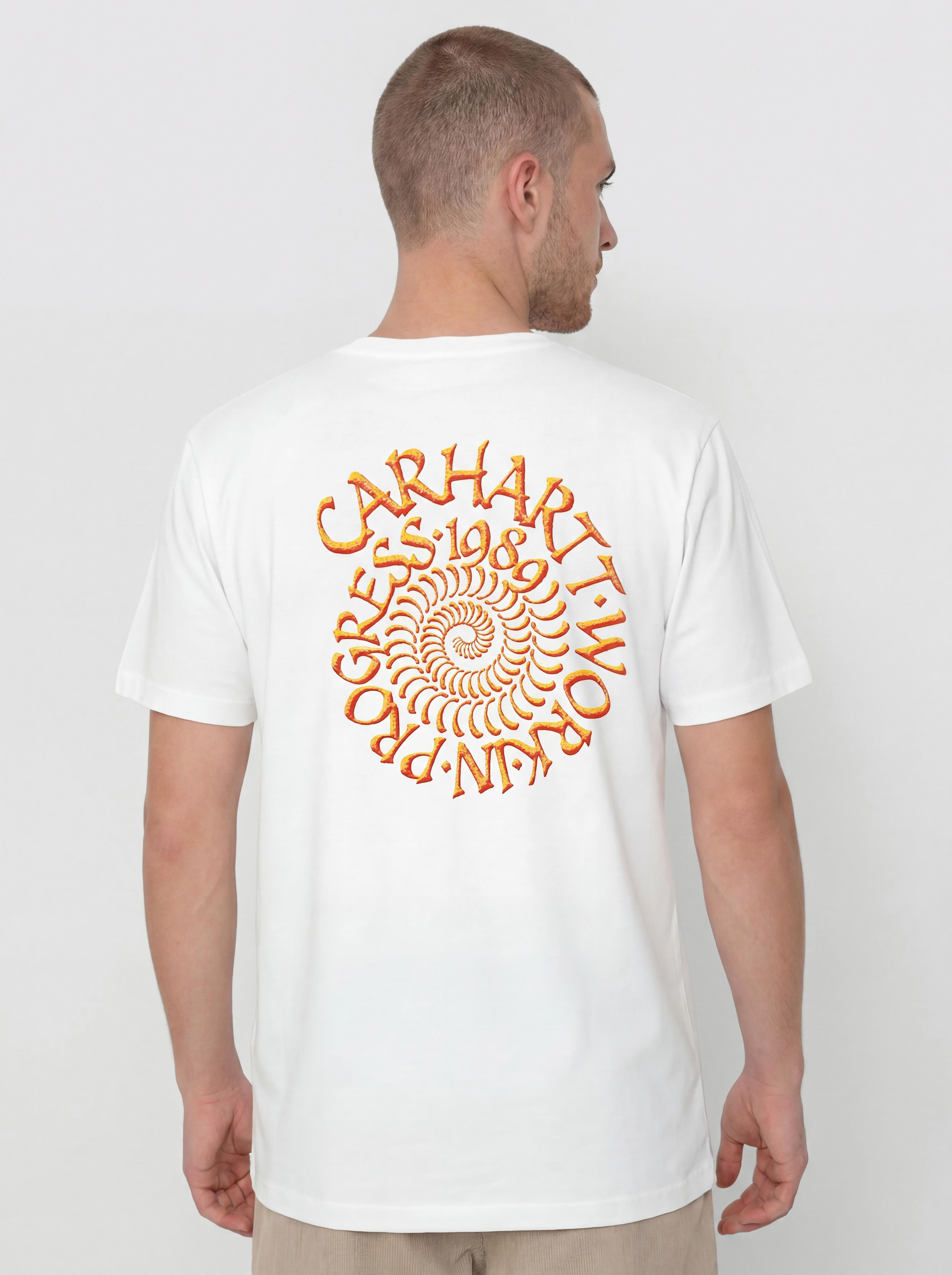 Carhartt WIP T-Shirt Spirals (white)
