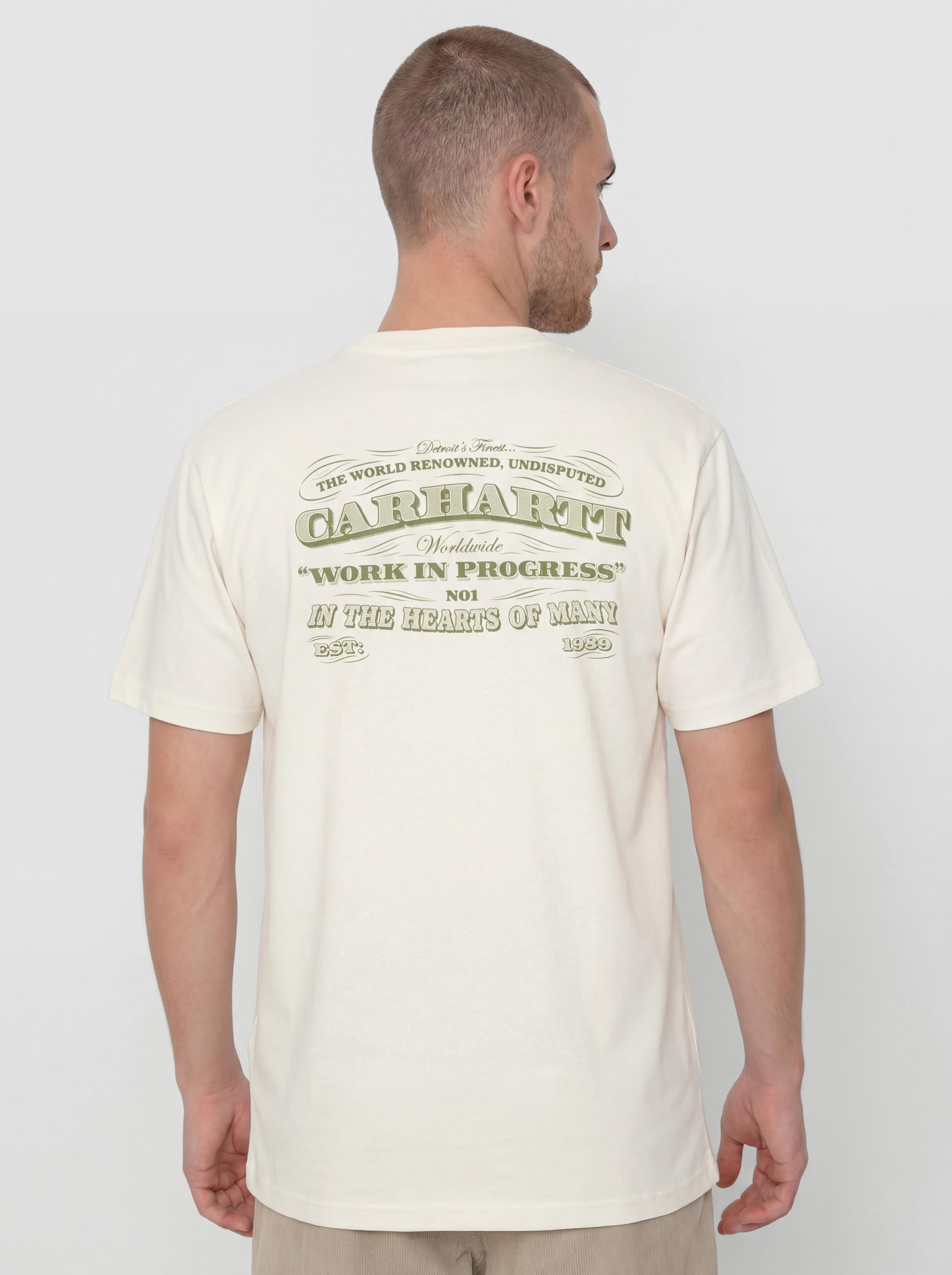 Carhartt WIP T-Shirt 3 One 3 - transparent (wax)
