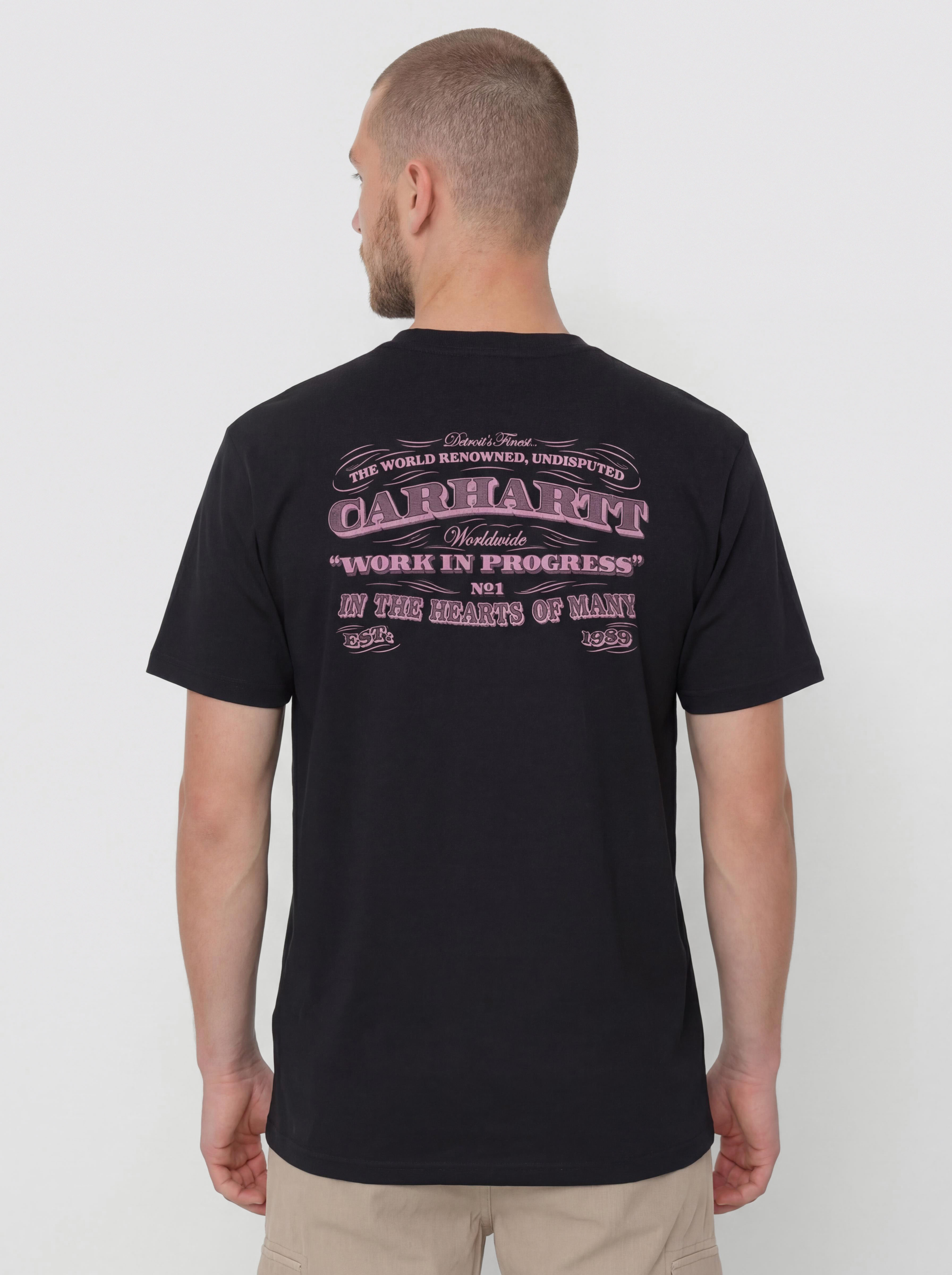 Carhartt WIP T-Shirt 3 One 3 - transparent (wax)