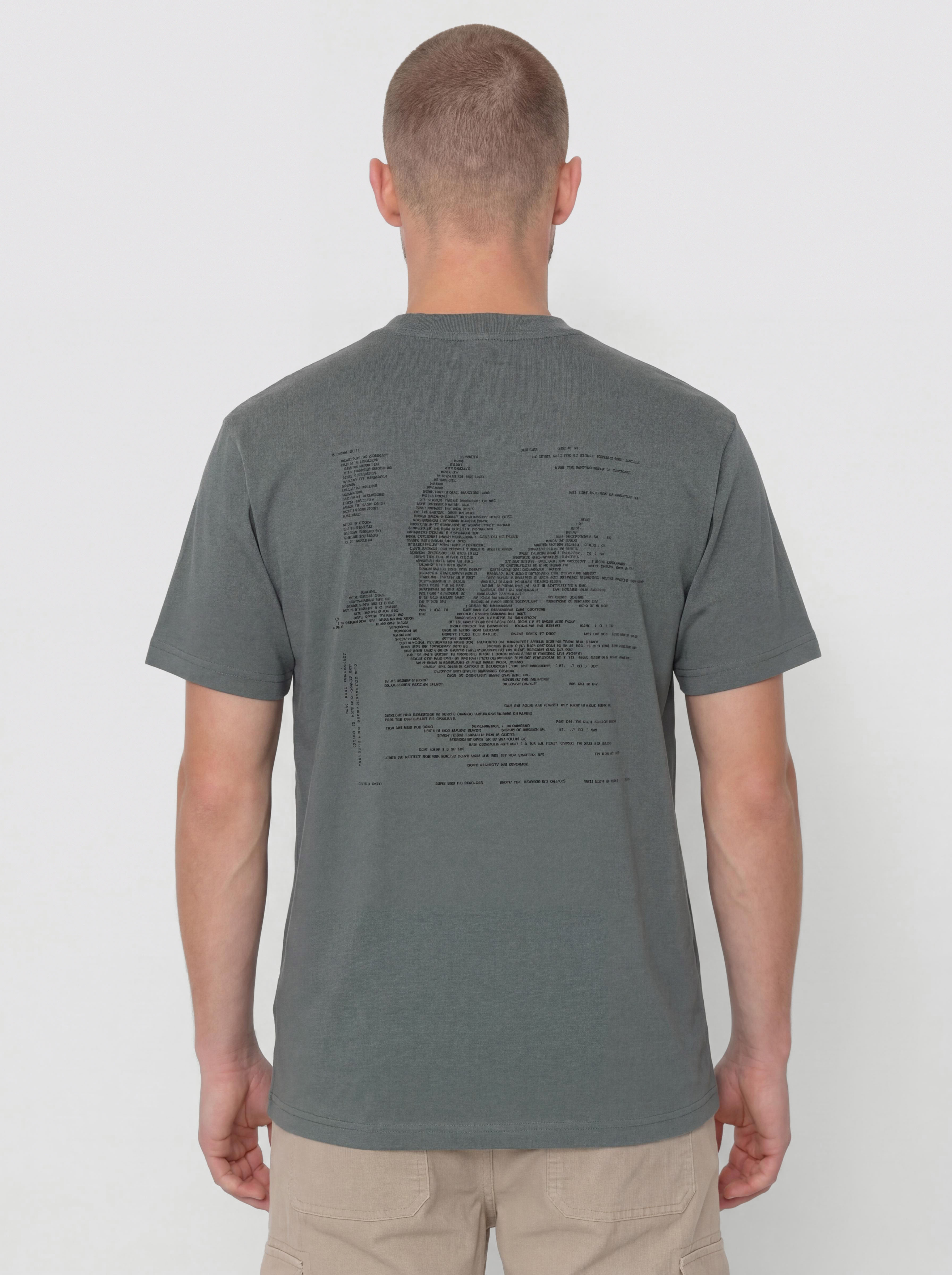 Carhartt WIP T-Shirt Chedda - green (opuntia/heavy stone wash)