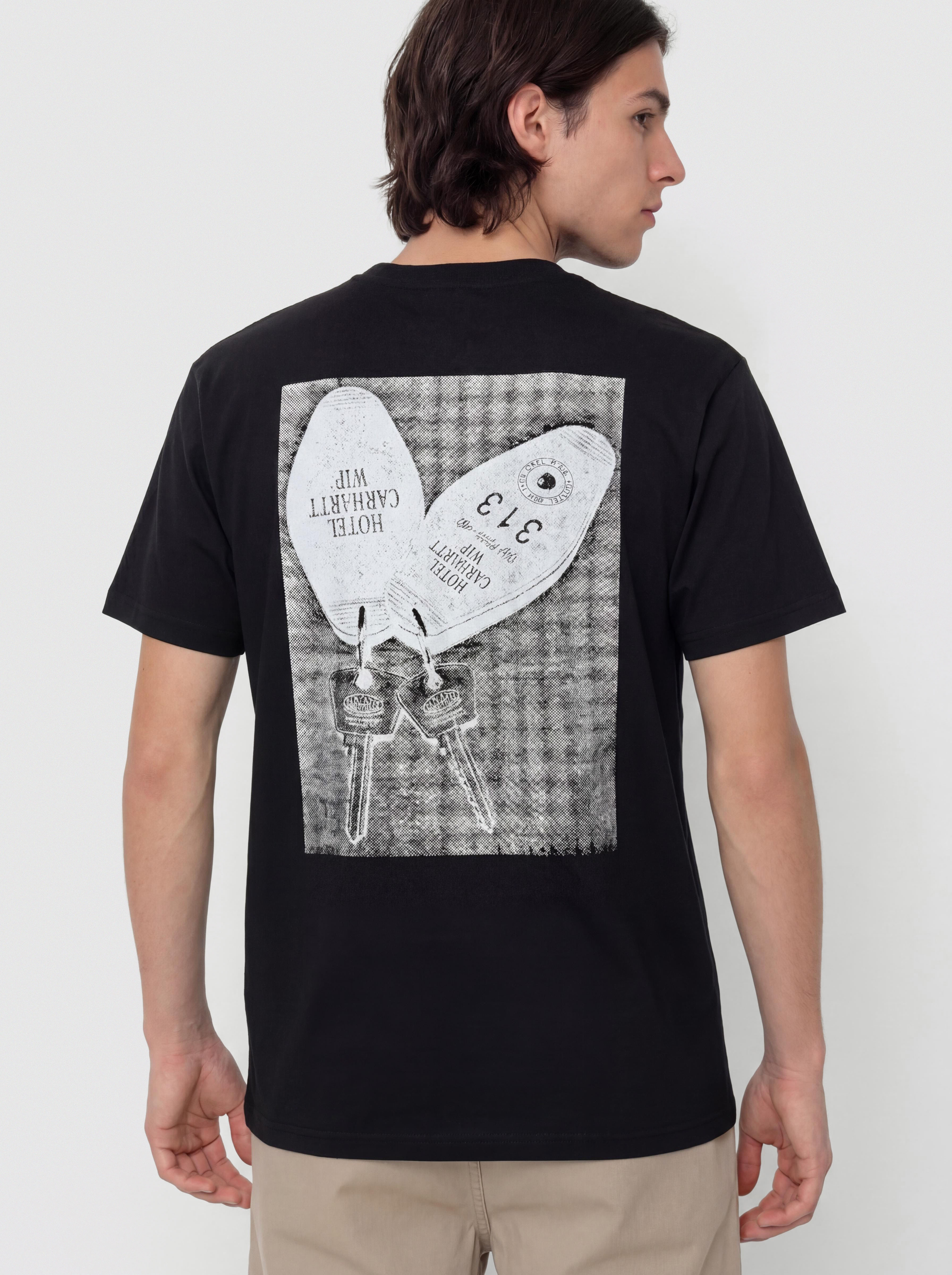 Carhartt WIP Hotel Keys T-Shirt - black (black/white)