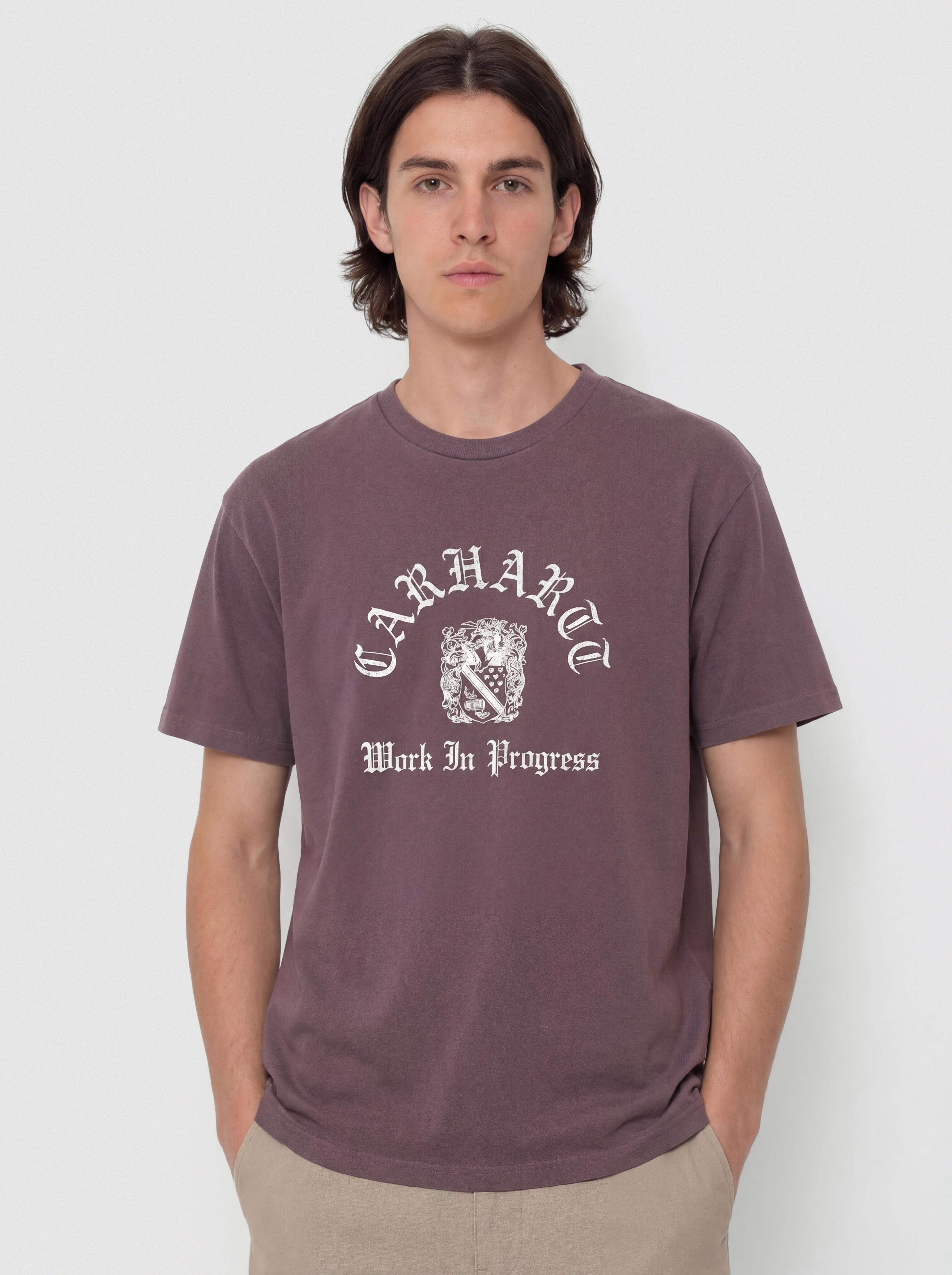 Carhartt WIP T-Shirt Coat Of Arms (cozy purple)