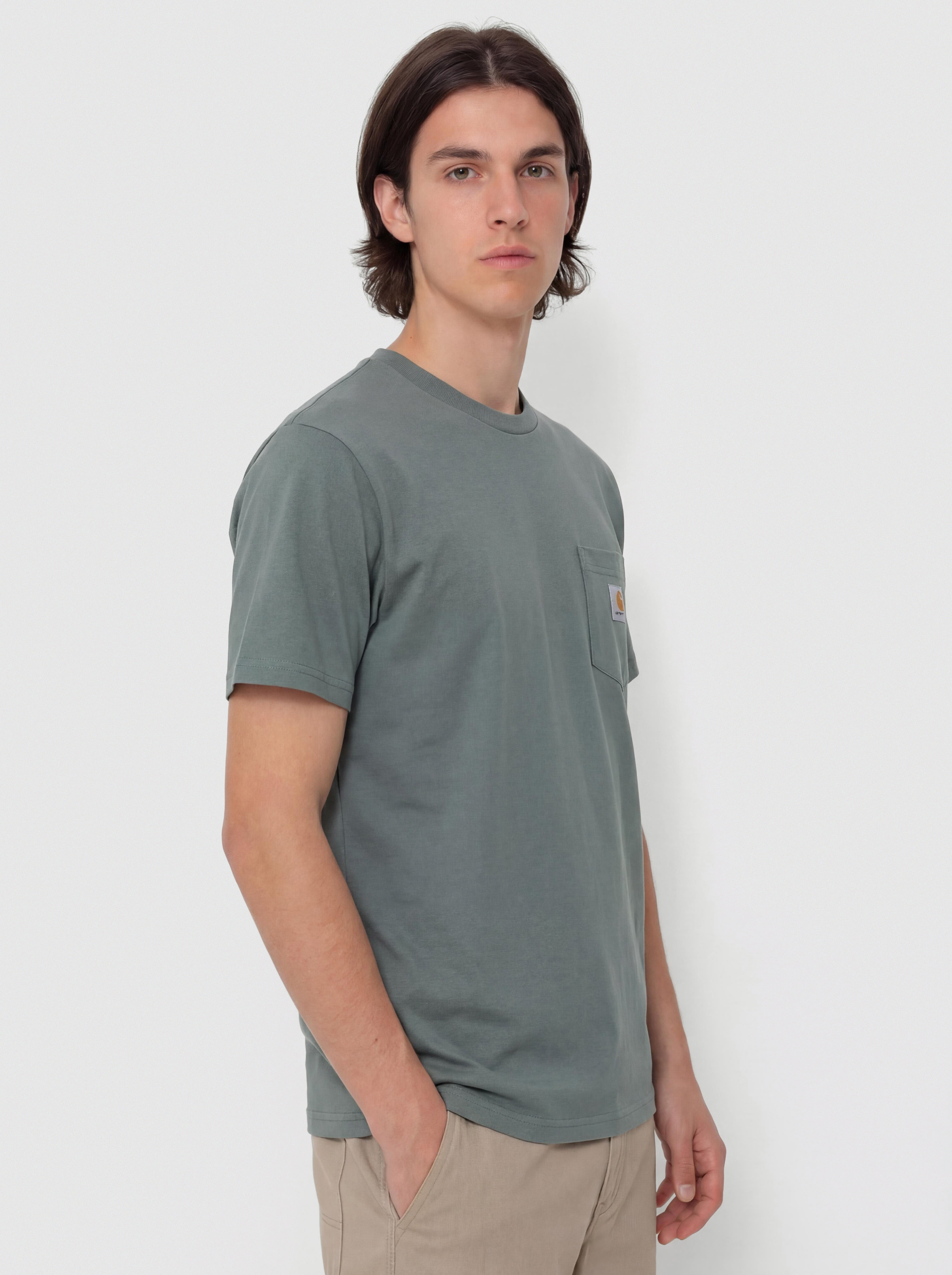 Carhartt WIP T-Shirt Pocket (velvet green)