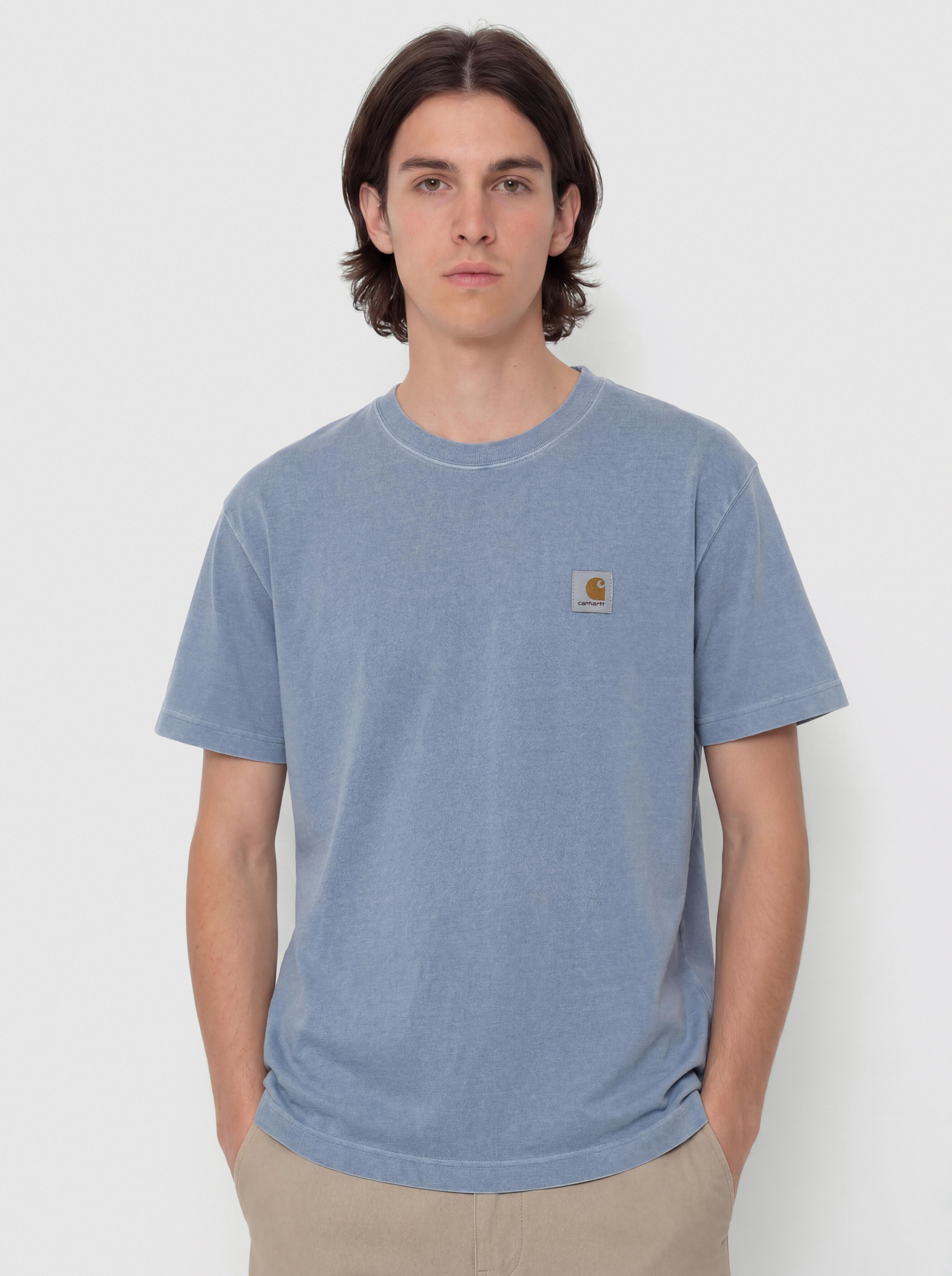 Carhartt WIP T-Shirt Nelson (gentle blue)