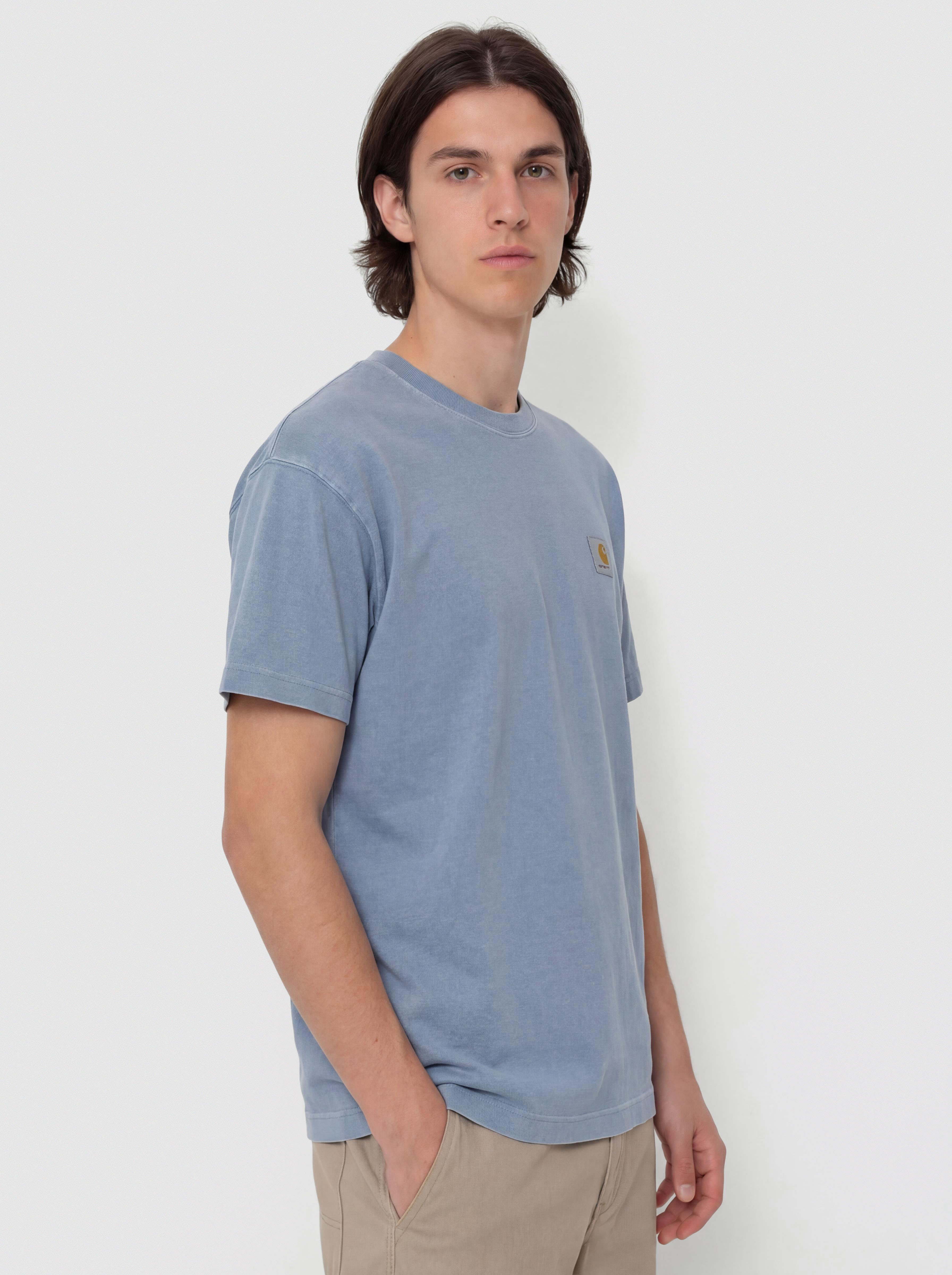 Carhartt WIP T-Shirt Nelson (gentle blue)