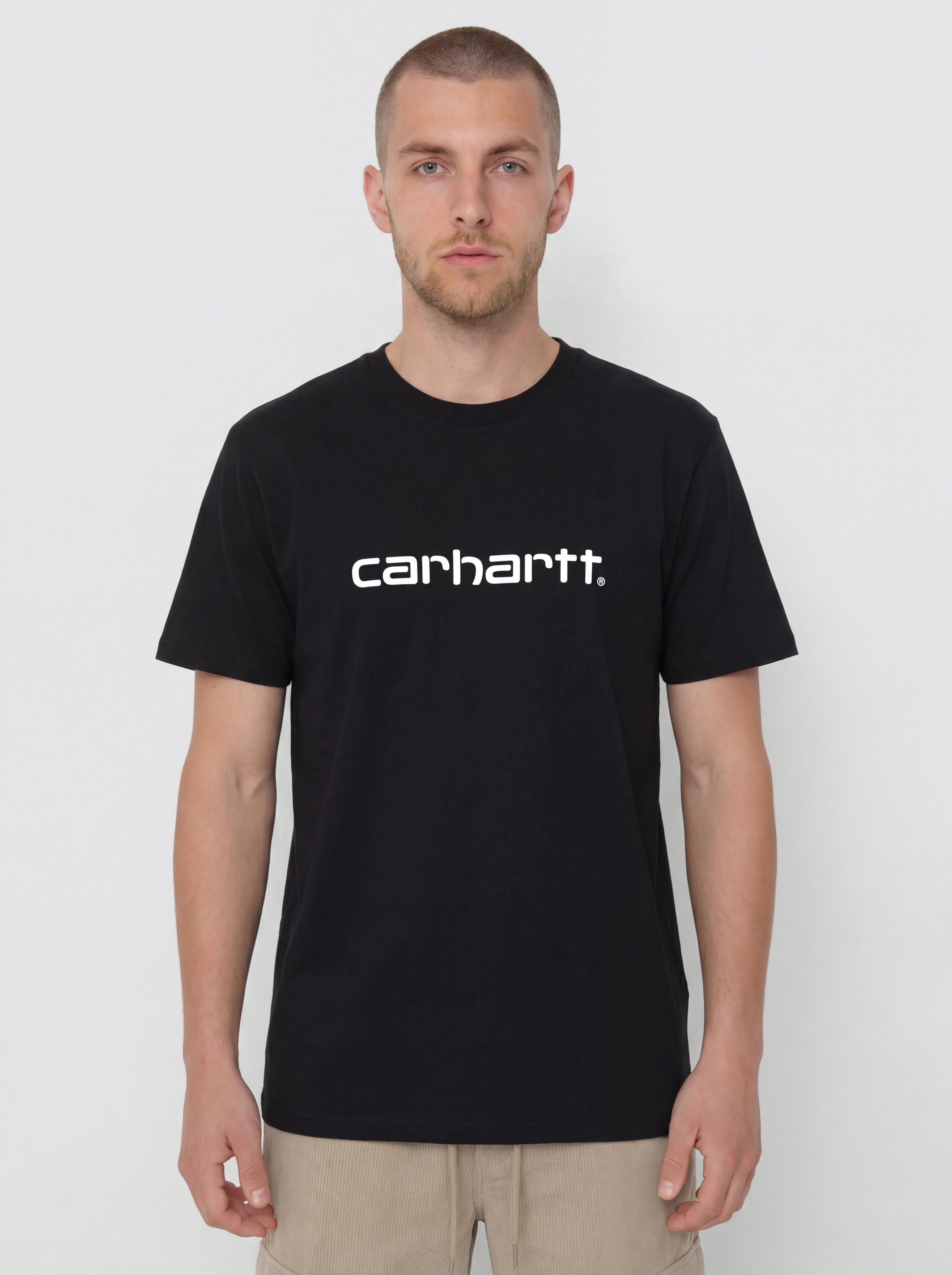 Carhartt WIP T-Shirt Script (black/white)