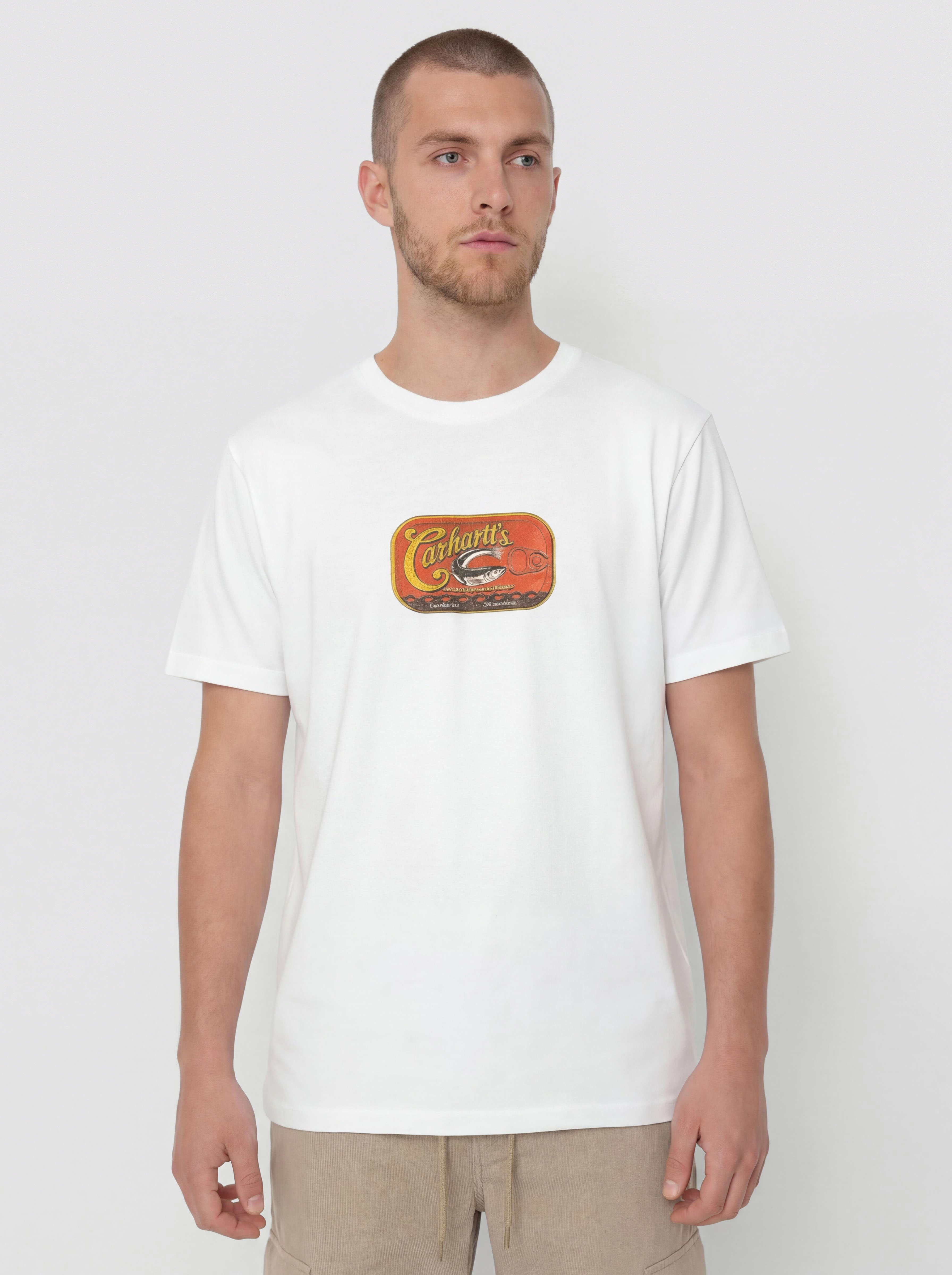 Carhartt WIP T-Shirt Sardinas (white)