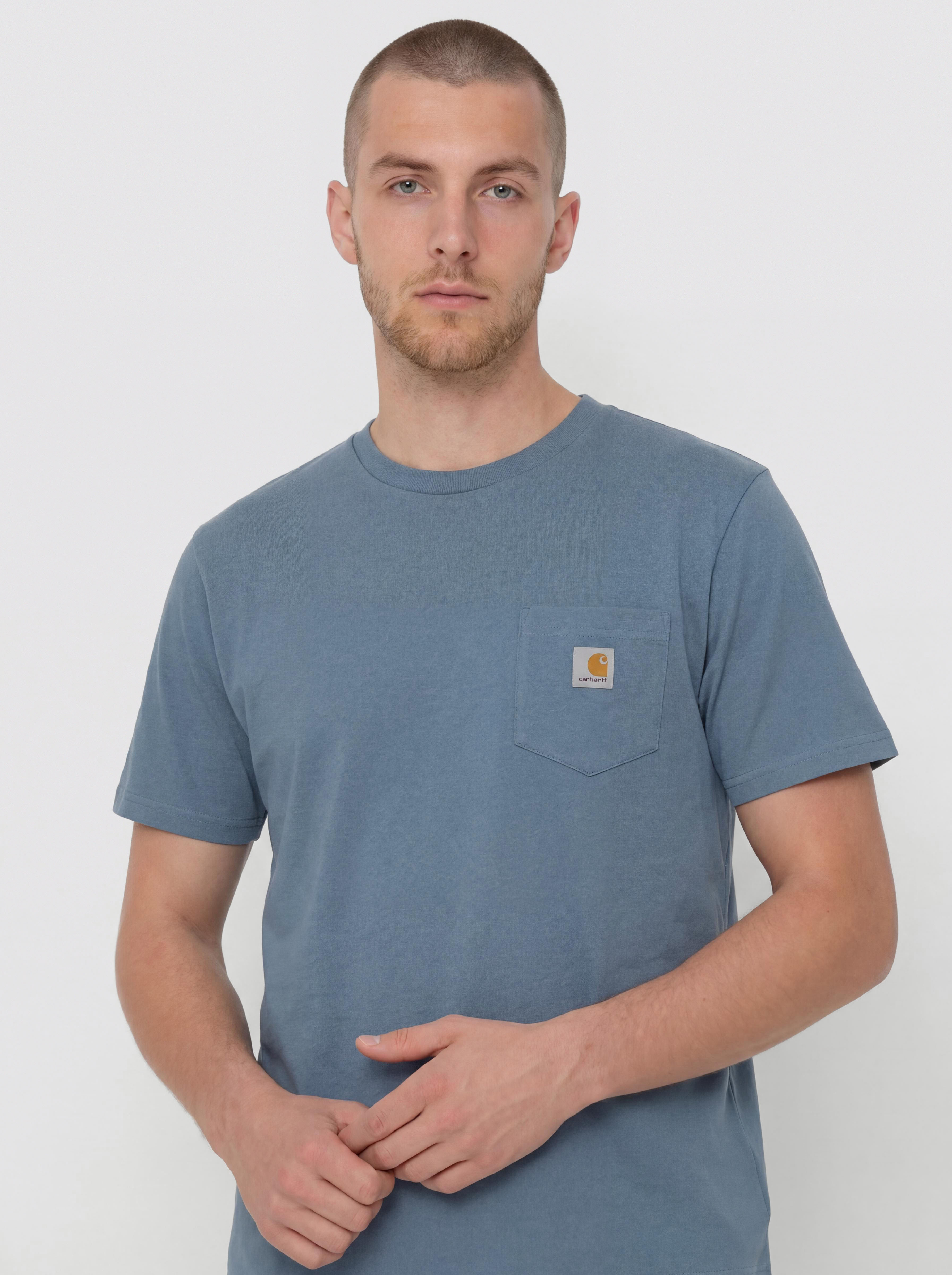 Carhartt WIP T-Shirt Pocket (velvet blue)
