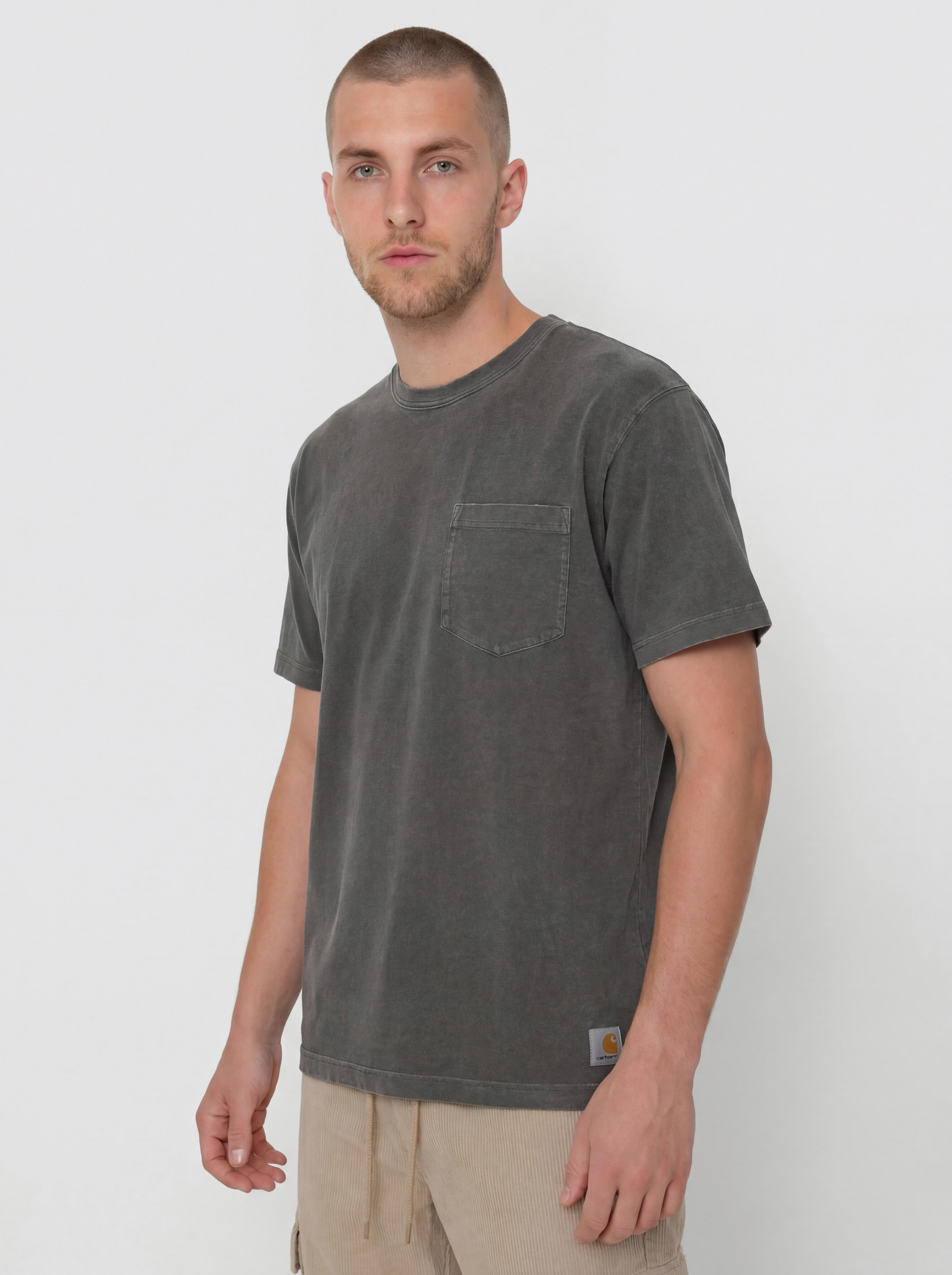 Carhartt WIP T-Shirt Torion Pocket (black)