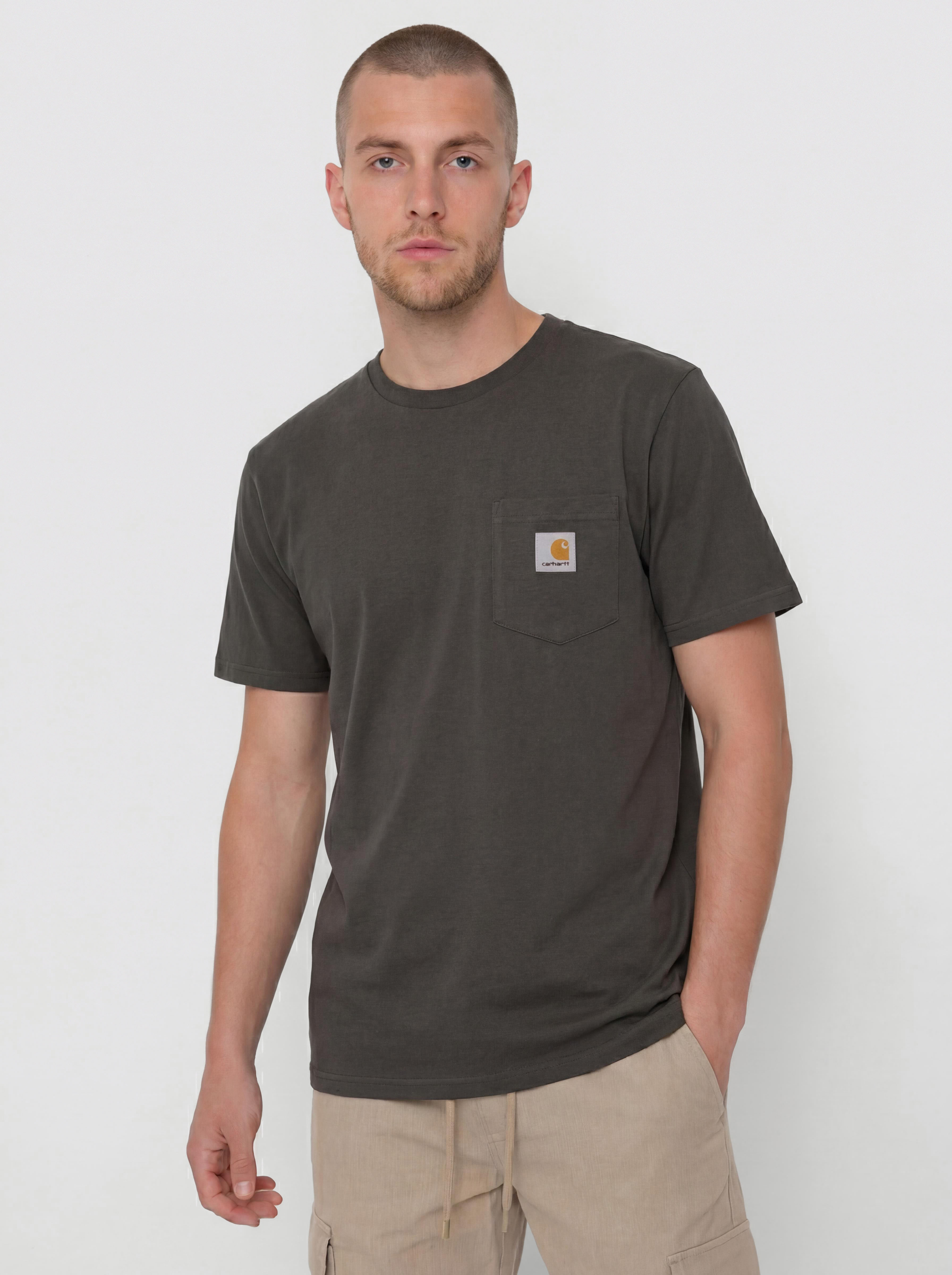 Carhartt WIP T-Shirt Pocket (oxide green)