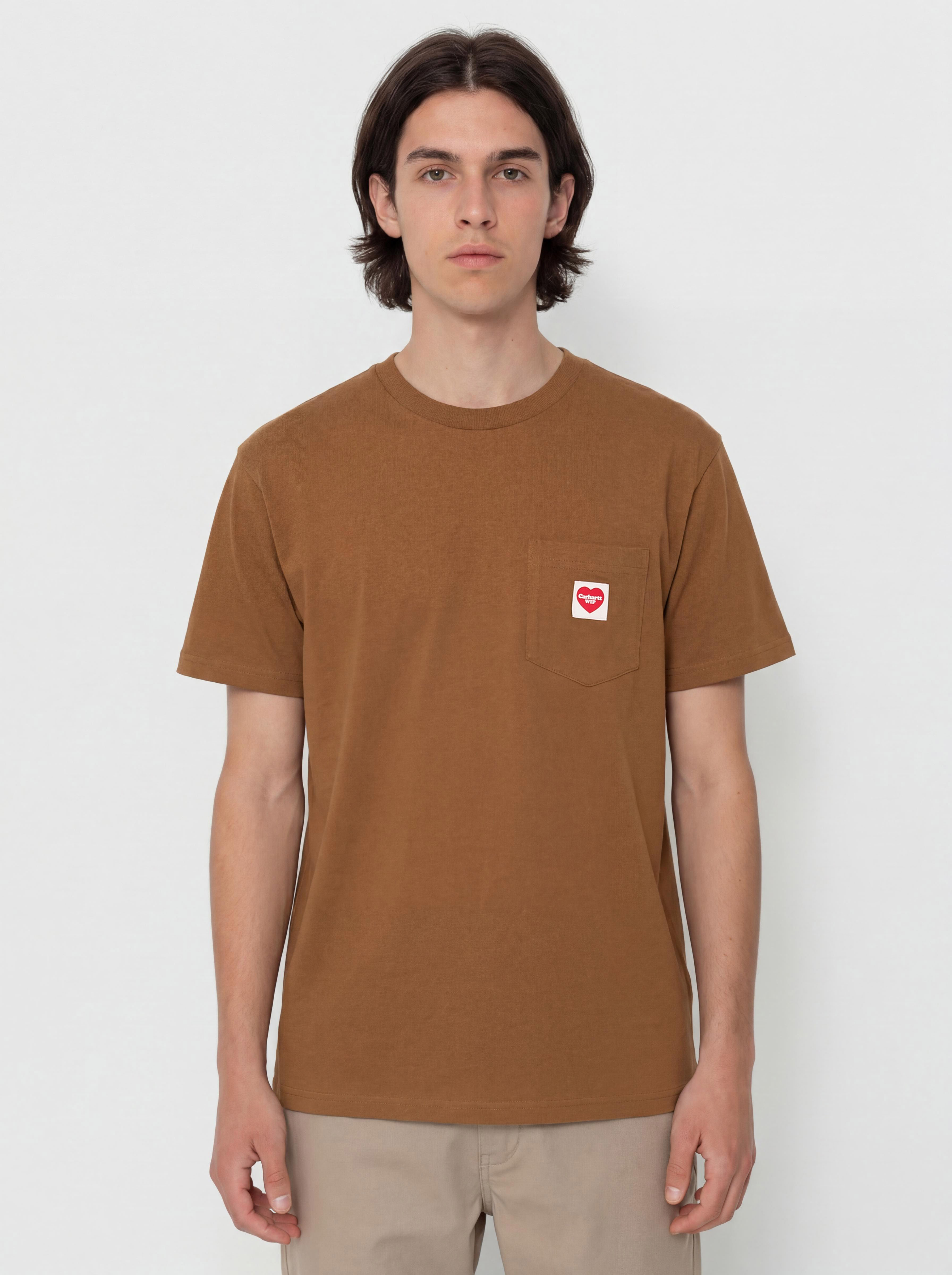 Carhartt WIP Pocket Heart T-Shirt (hamilton brown)