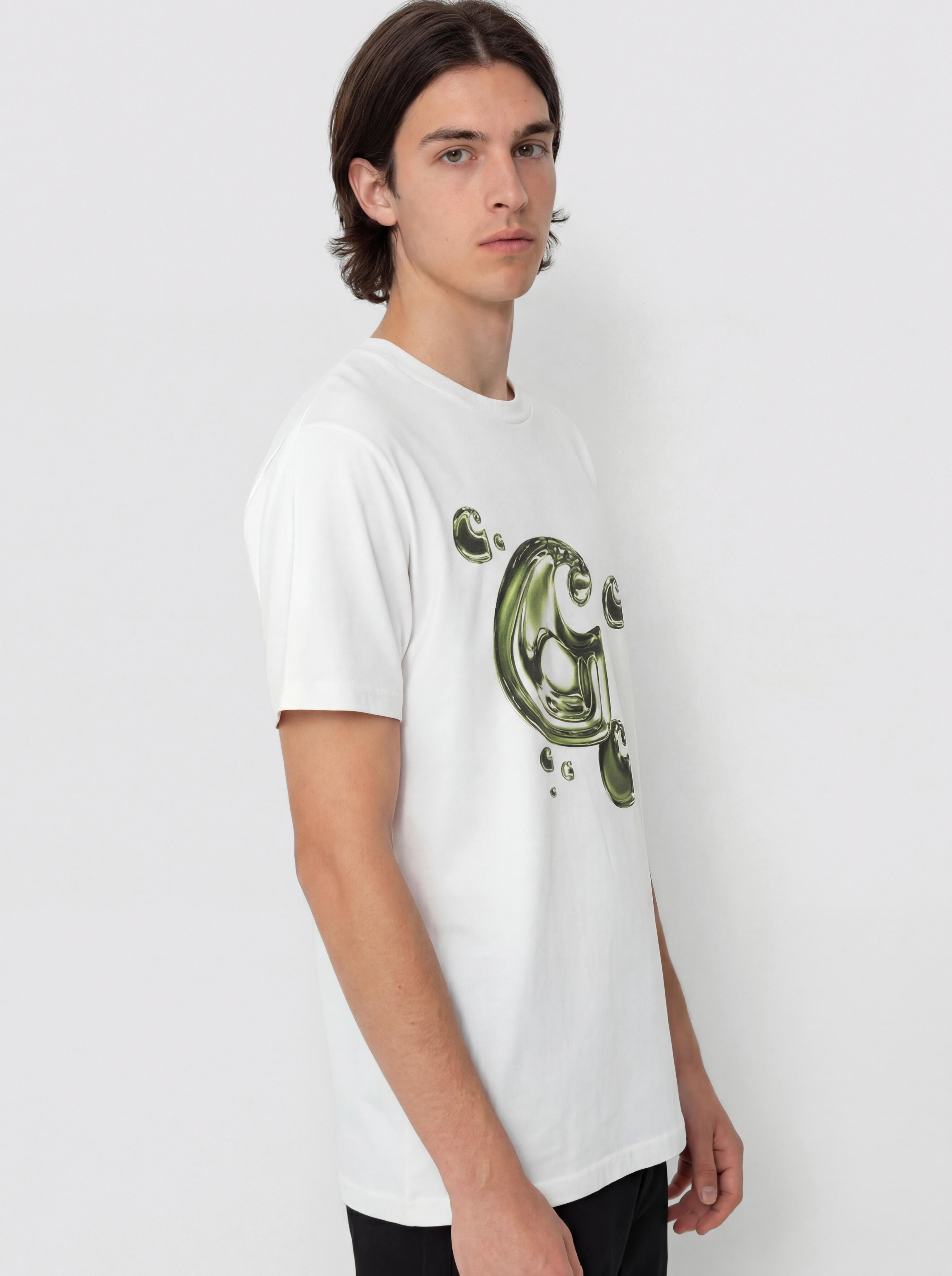 Carhartt WIP Solar Chrome C-Logo T-Shirt (white)