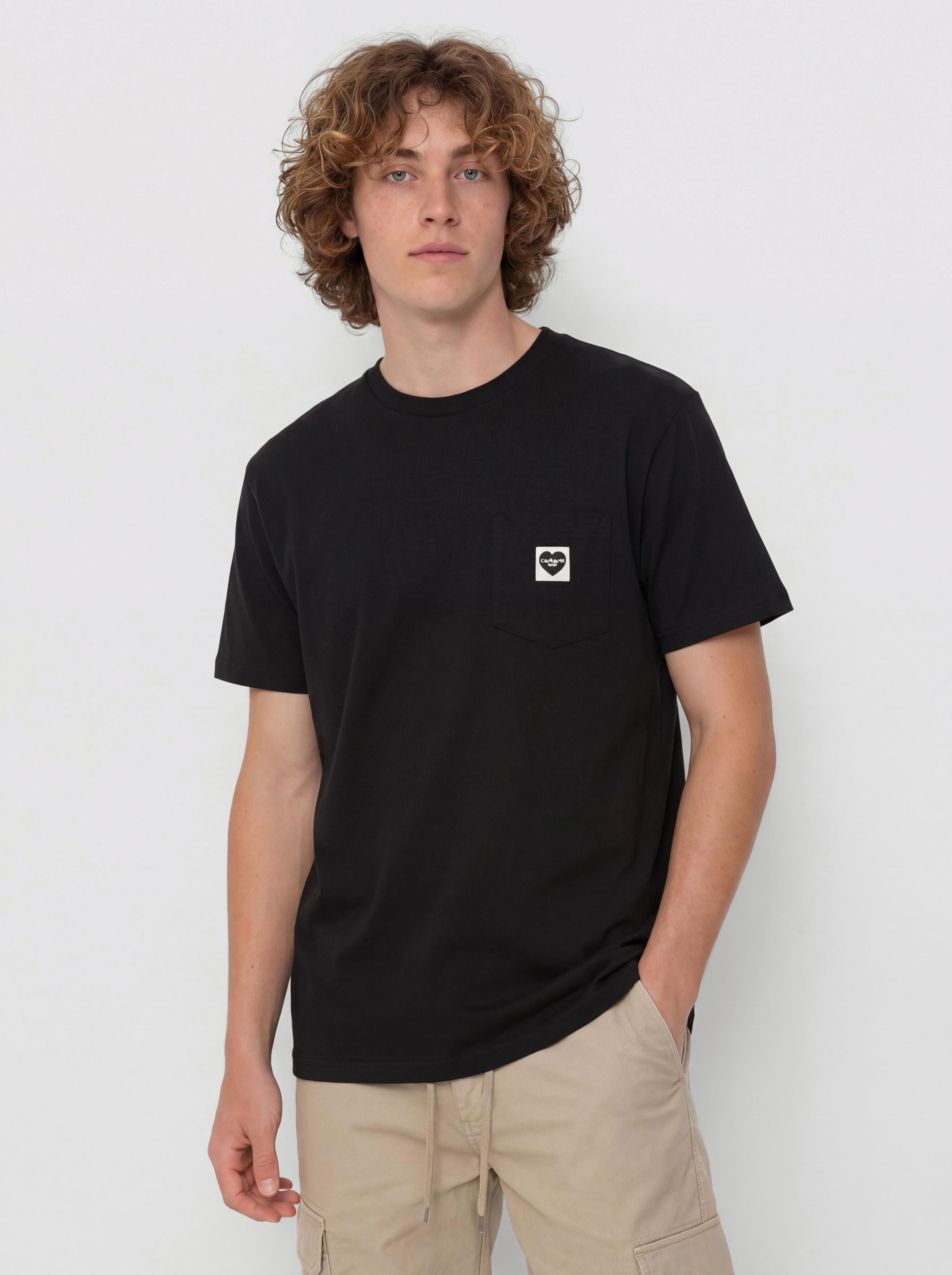 Carhartt WIP Pocket Heart T-Shirt (black/black)