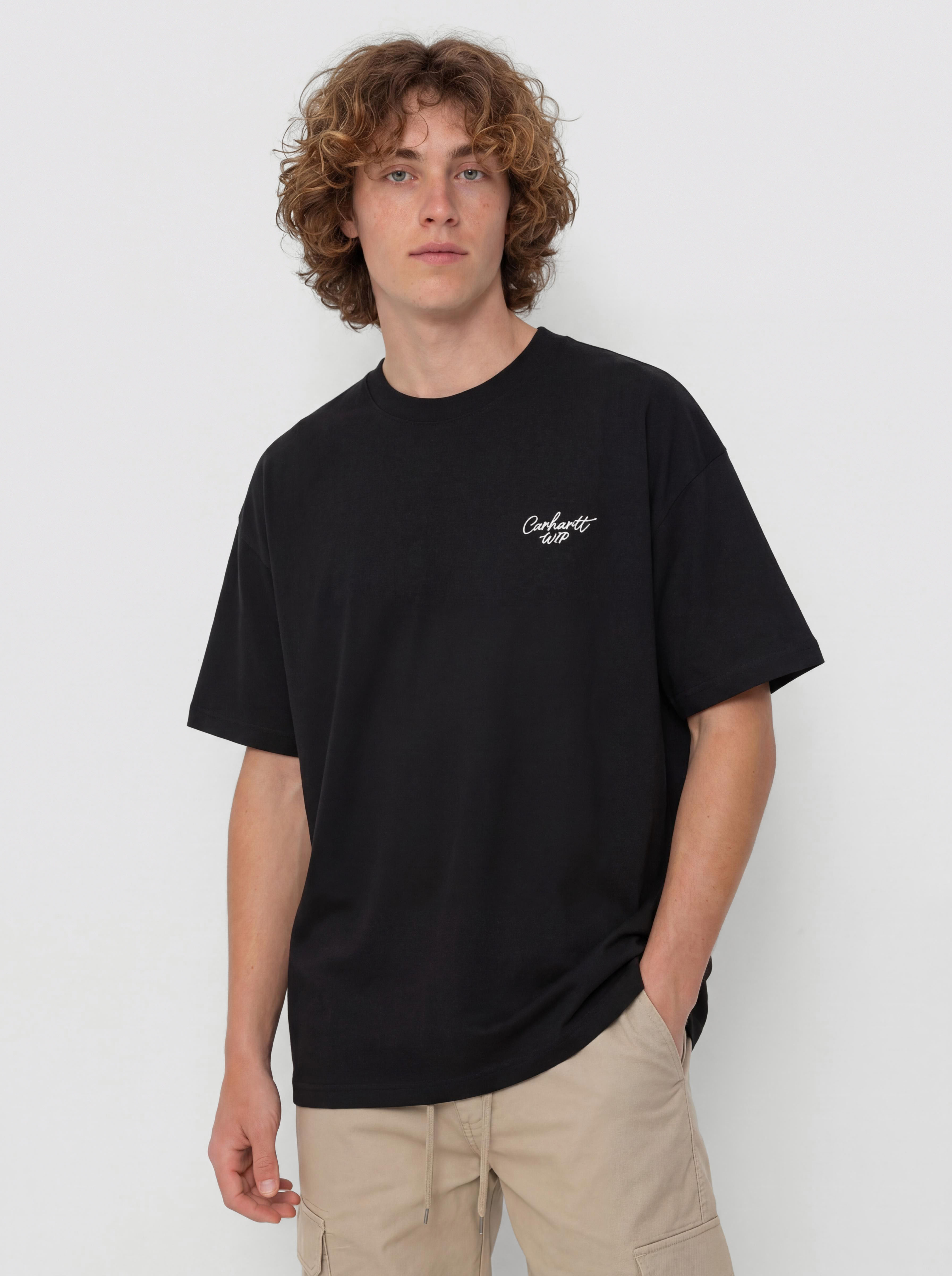 Carhartt WIP Signature Script T-Shirt (black/white)