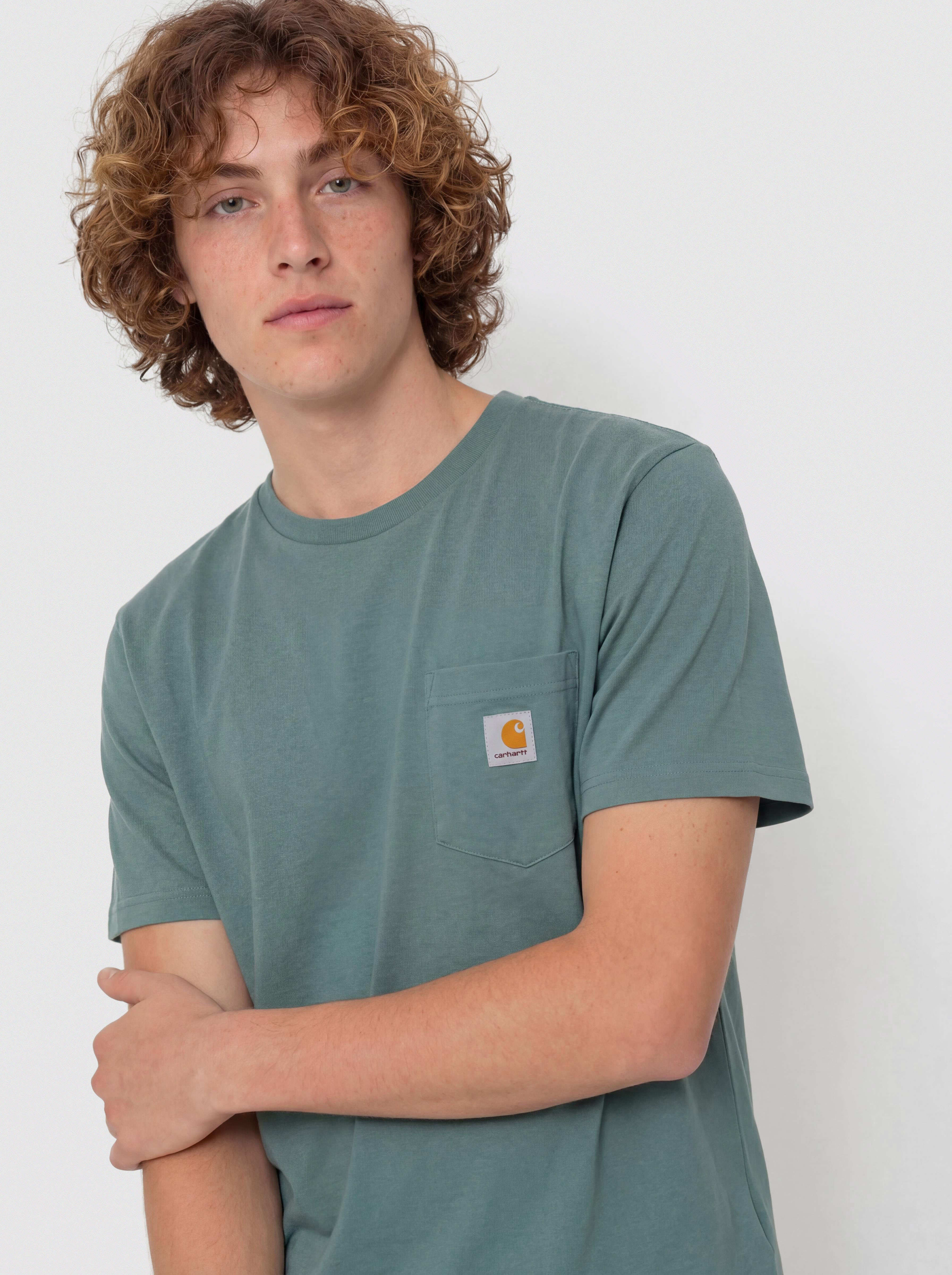 Carhartt WIP Pocket T-Shirt (silver pine)