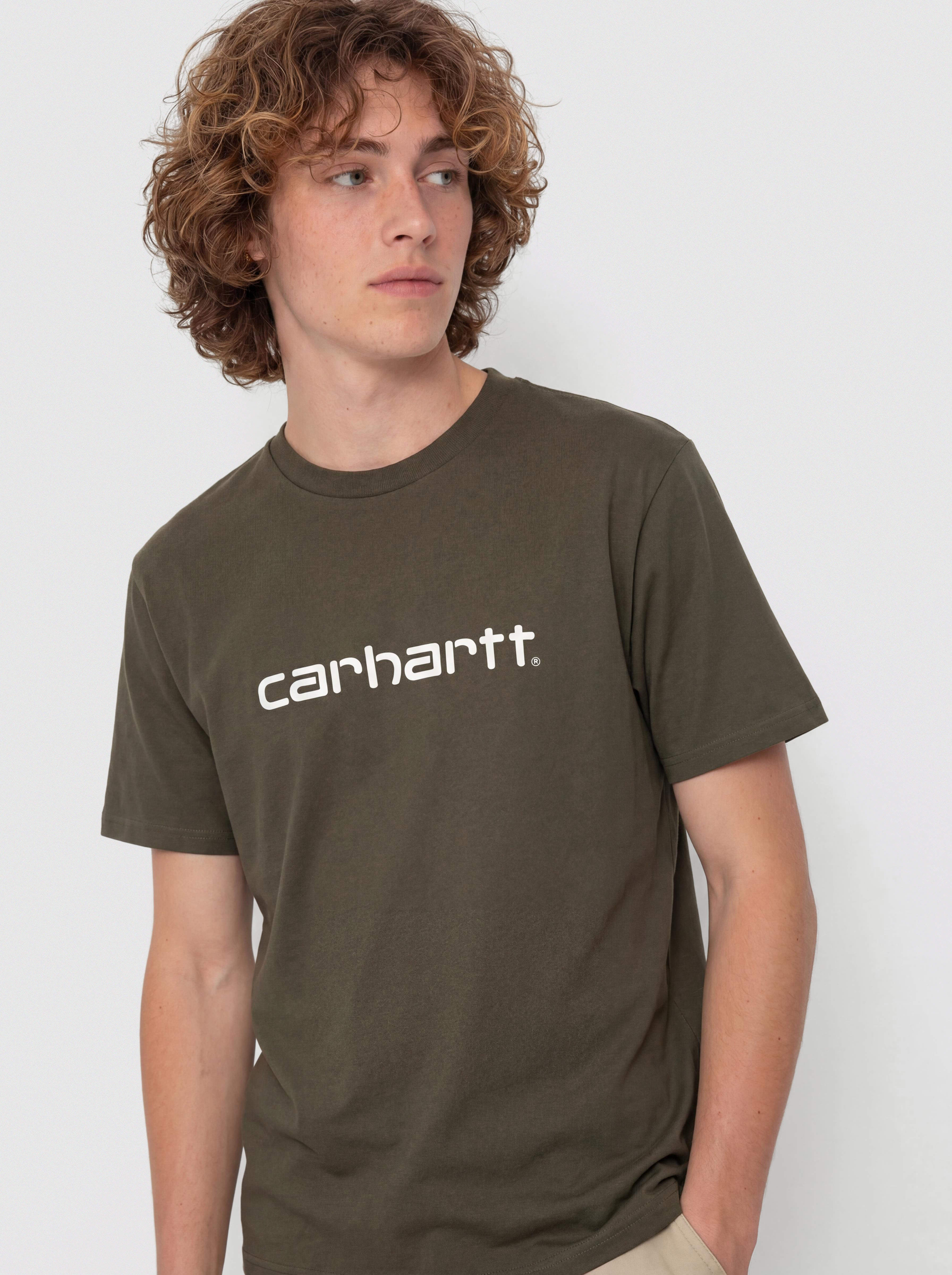 Carhartt WIP T-Shirt Script (turtle/air pink)