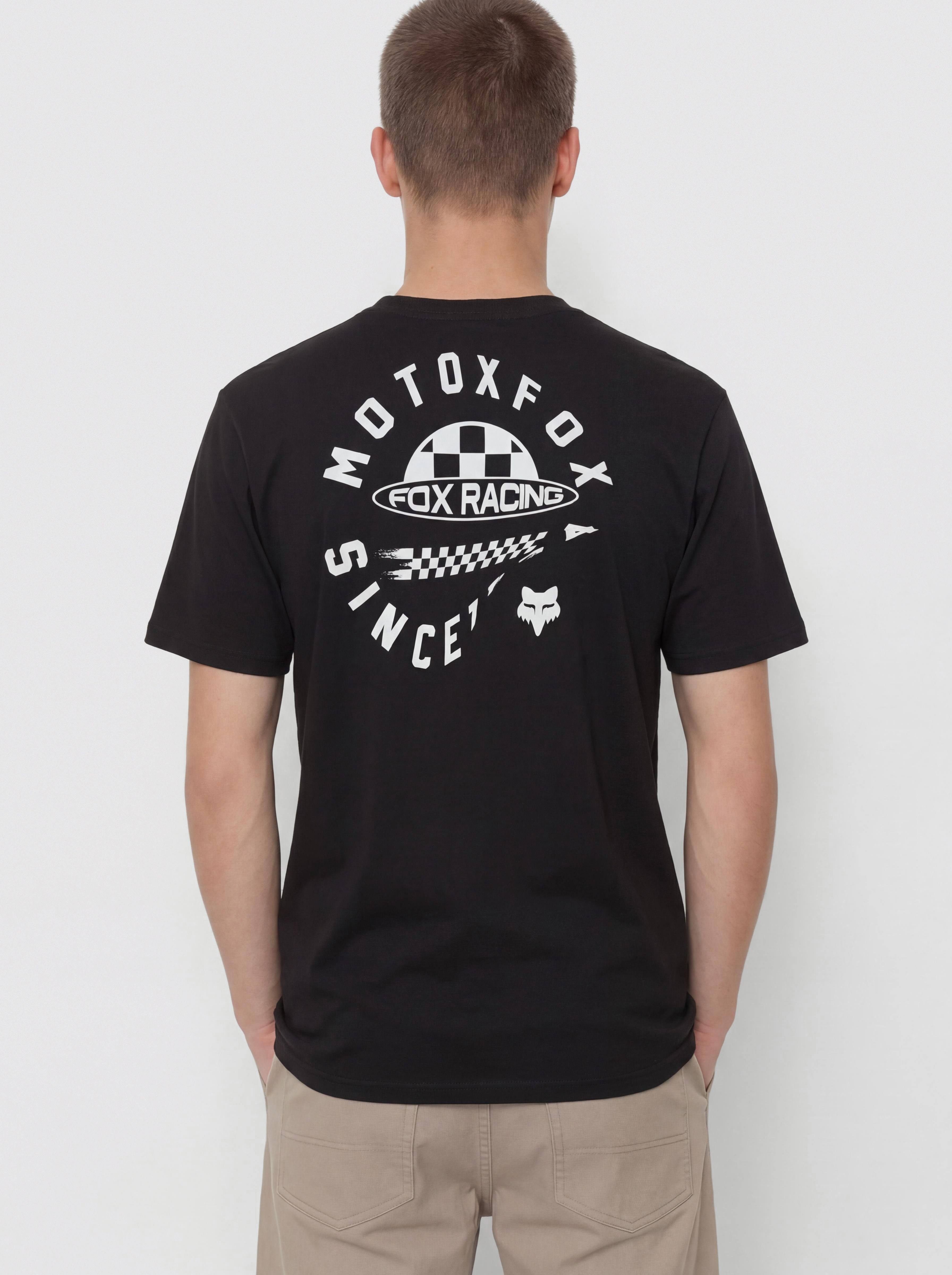 Fox Planet Moto T-Shirt (black)