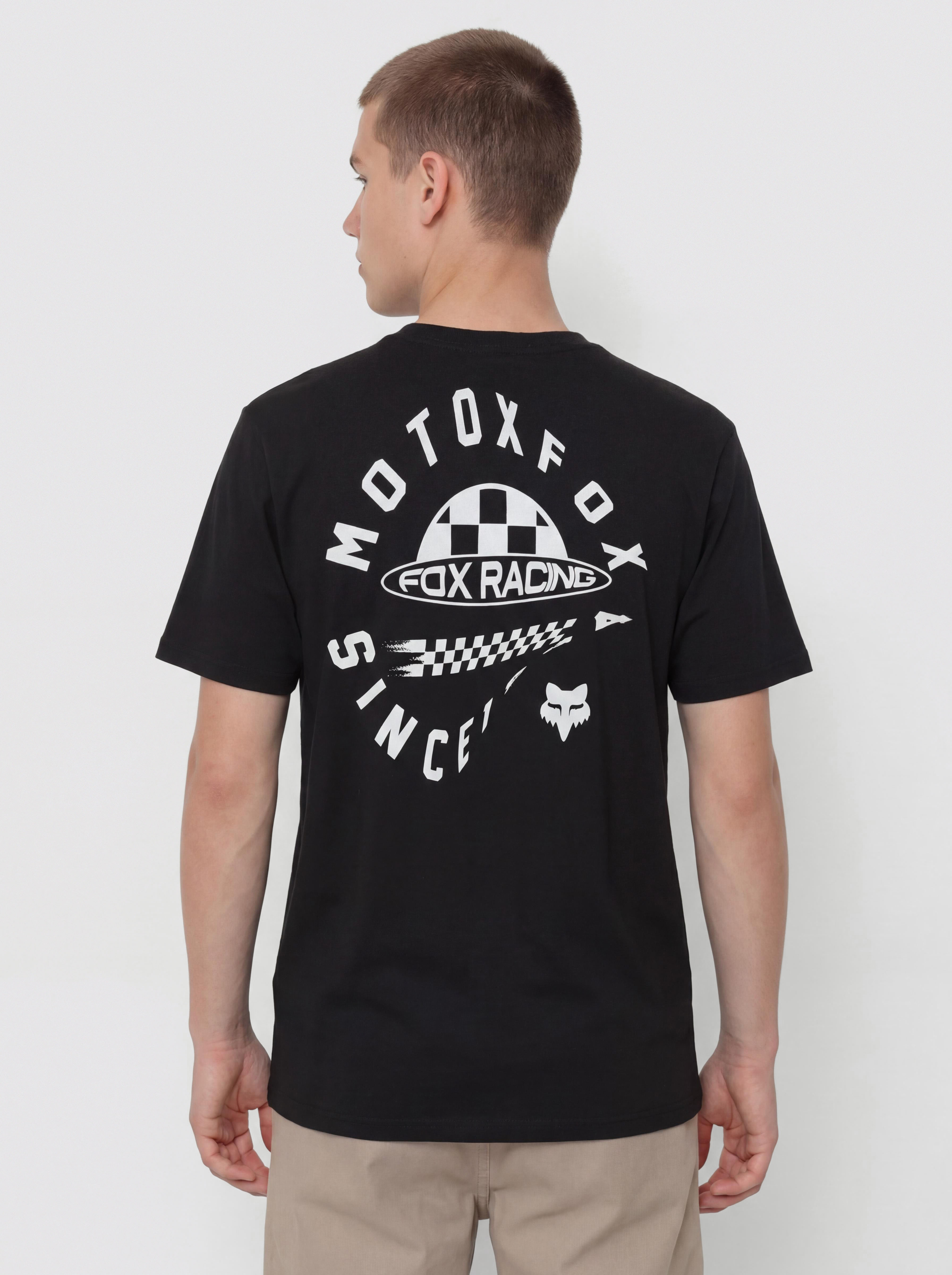 Fox Planet Moto T-Shirt - black (black)