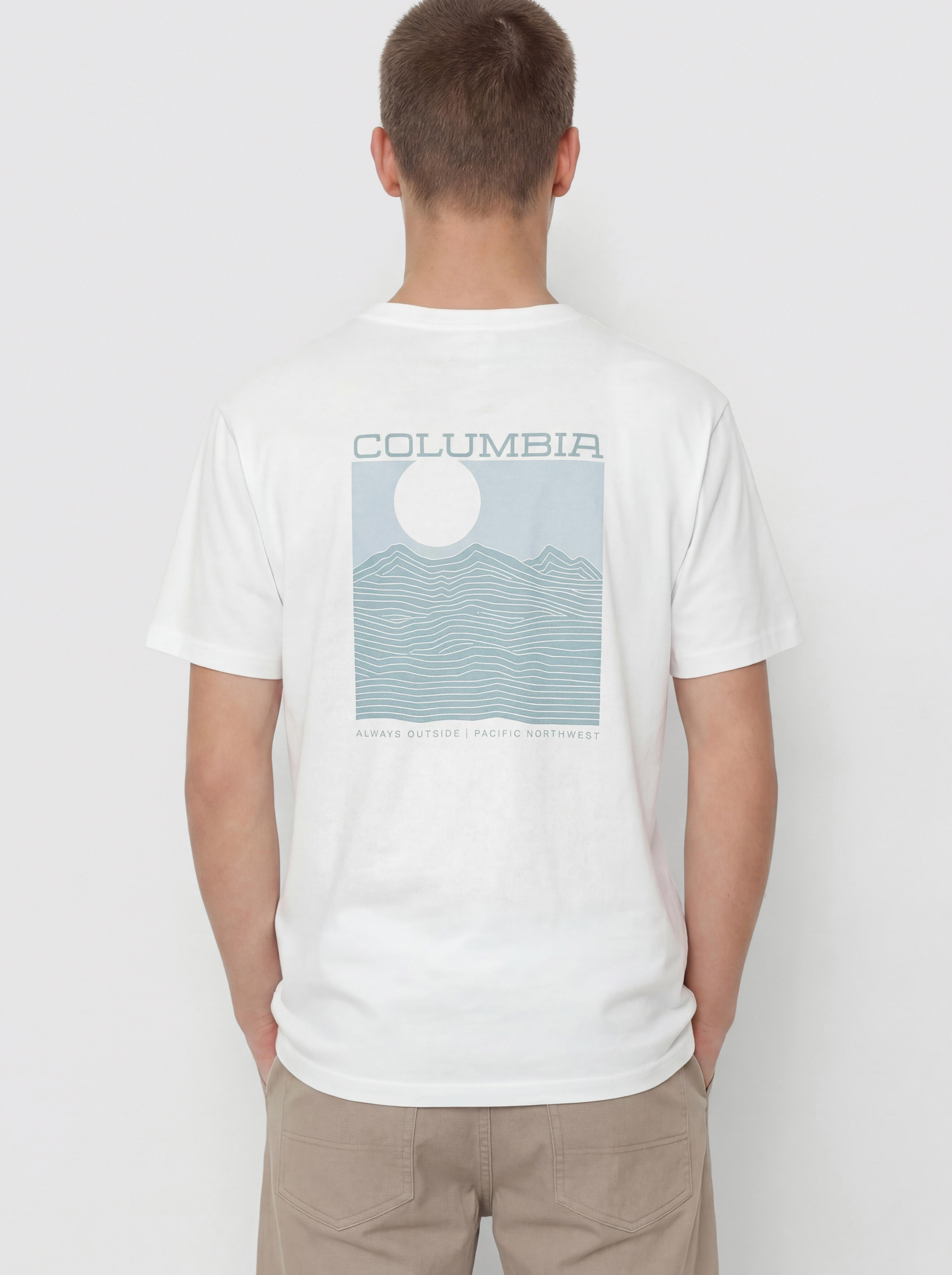 Columbia Rapid Ridge T-Shirt (white/framed landscape)