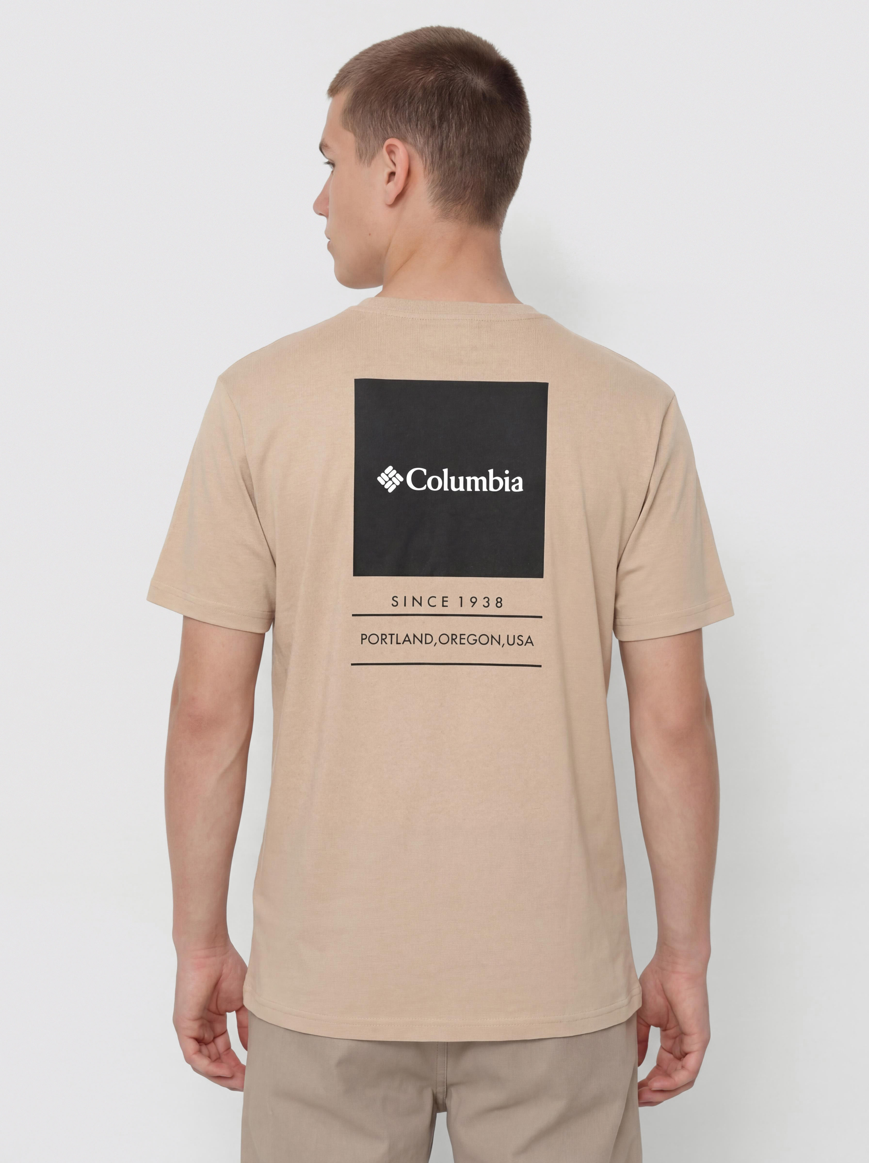Columbia Barton Springs T-Shirt - brown (ancient fossil)